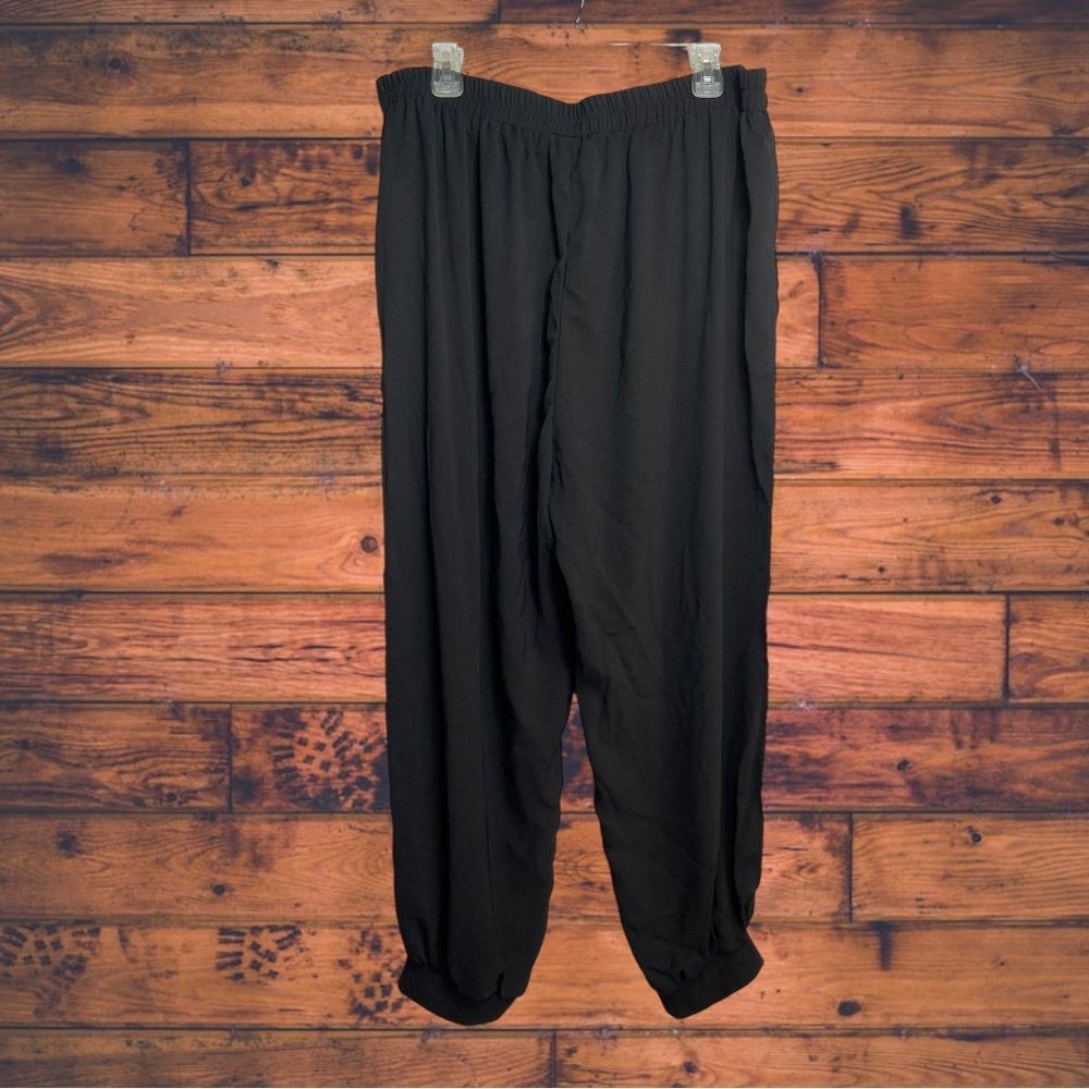 Shein Shein Curve Black Open Side Pants 4XL Size 42" / US 20 - 2 Thumbnail