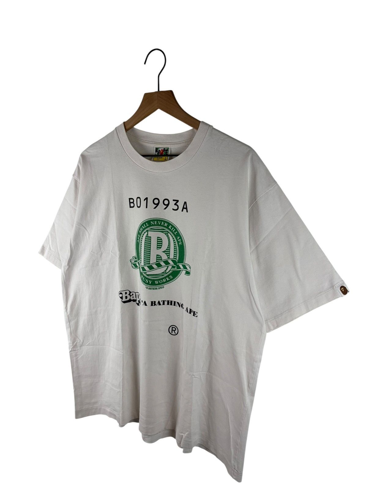Bape Bape Logo Print Tee Size US L / EU 52-54 / 3 - 2 Thumbnail