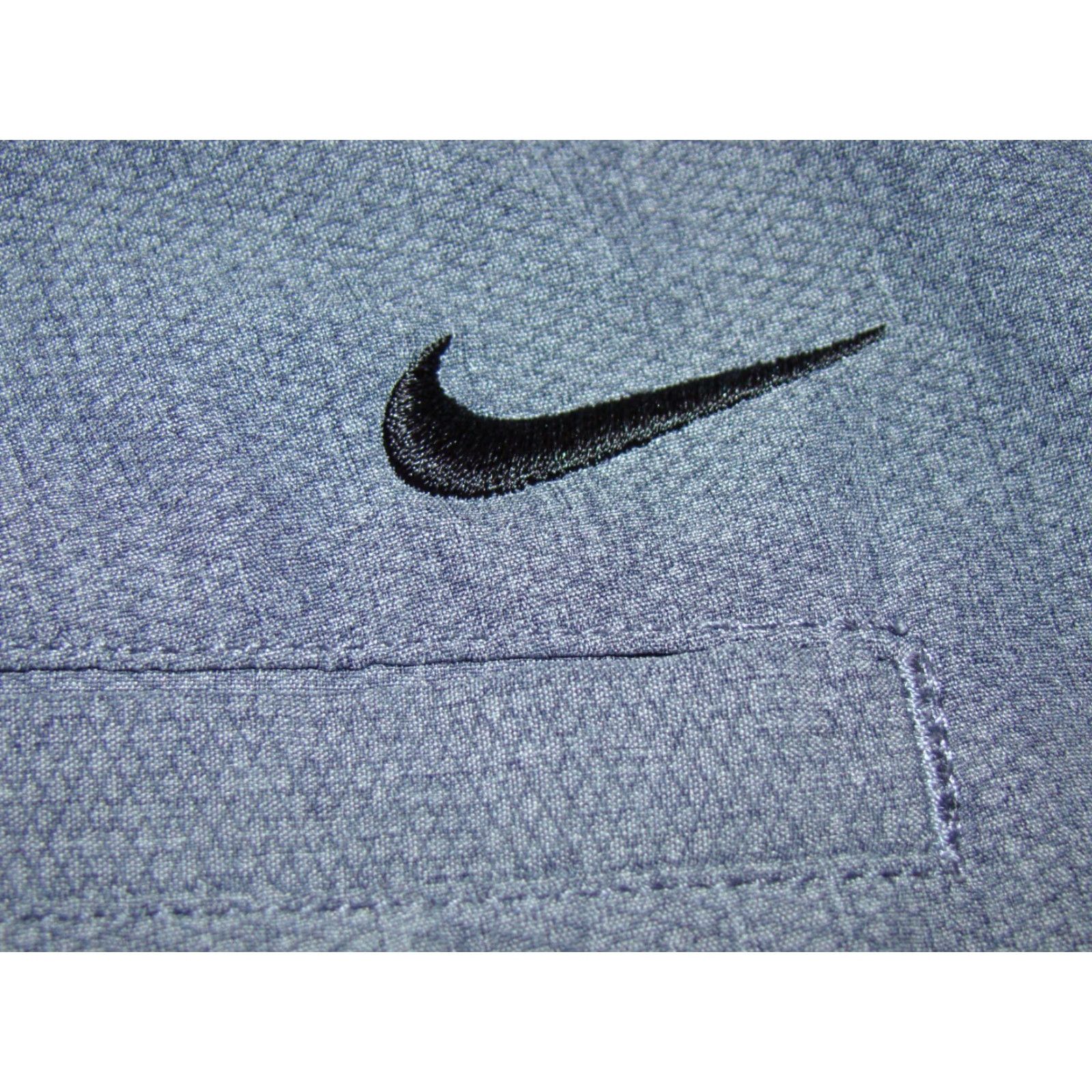 Nike Nike Dri-Fit Mens Golf Shorts Gray Heathered 38 Regular Fit Polyester Spandex Pockets Inseam 10in Chino 89% Polyester 11% Spandex Nike Shirt? Size US 38 / EU 54 - 5 Thumbnail