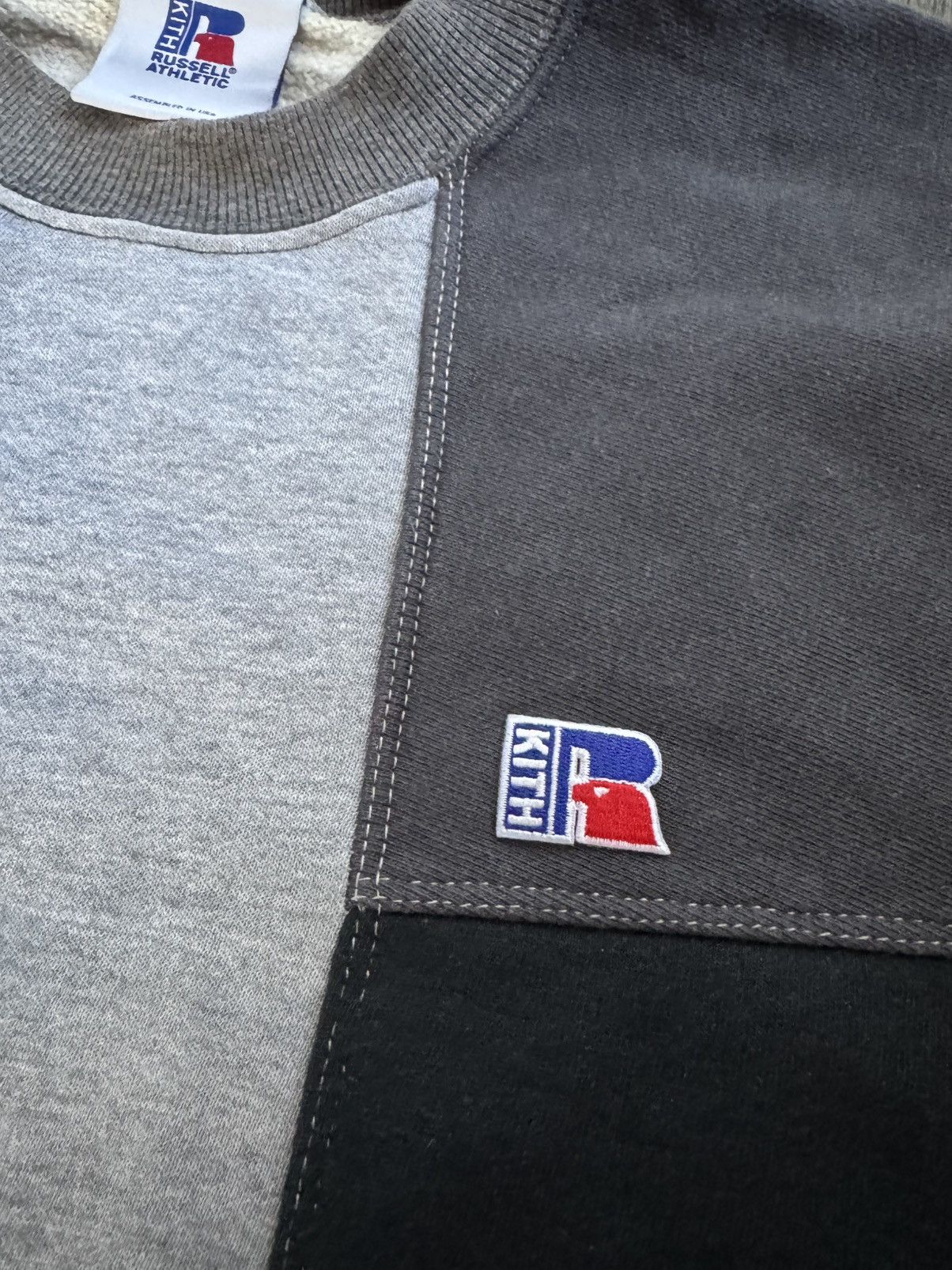 Kith 1 of 1 KITH x Russell Athletic Patchwork Crewneck Sweatshirt Size US M / EU 48-50 / 2 - 3 Thumbnail