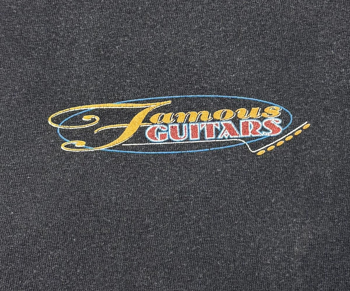 Vintage 1999 Famous Guitars Cotton T-Shirt Big Logo Tennessee River Size US L / EU 52-54 / 3 - 7 Thumbnail
