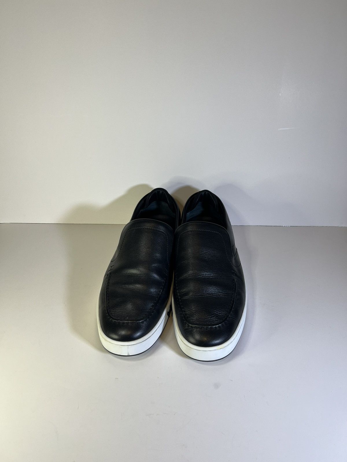 Hermes Hermès Kiddy slip-on sneaker calfskin leather designer luxur Size US 12 / EU 45 - 3 Thumbnail