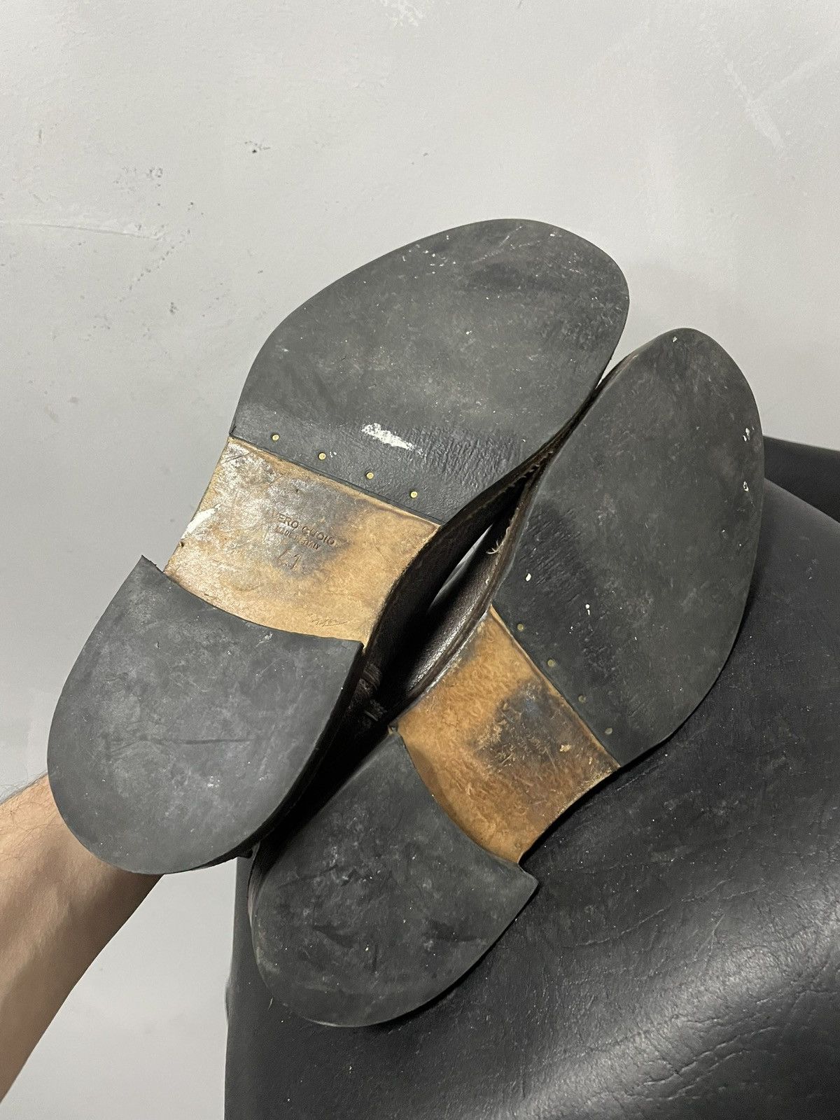 MoMA Moma leather boots archive 90s avant garde guidi style Size US 8.5 / EU 41-42 - 2 Thumbnail