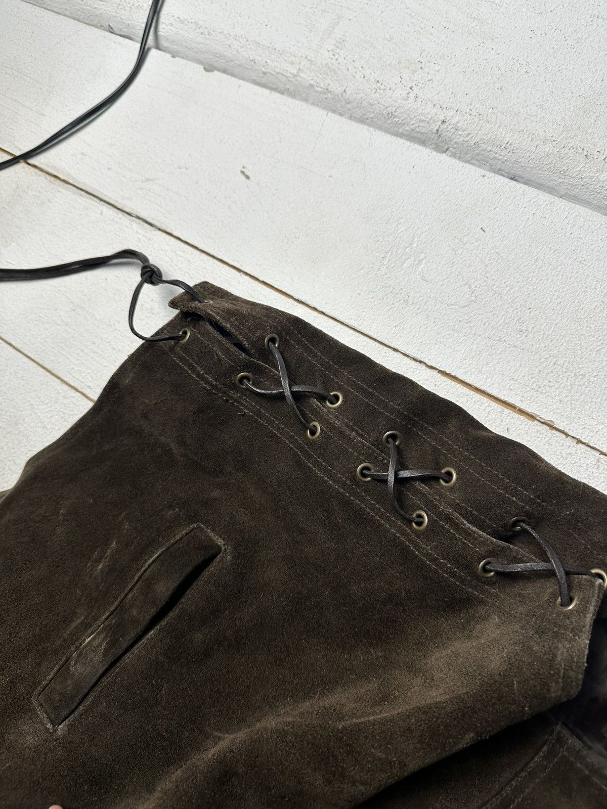 Genuine Leather 90s 🚨Vintage Leather WEST Flight Bomber RARE MOTORCYCLE Size US XXL / EU 58 / 5 - 7 Thumbnail