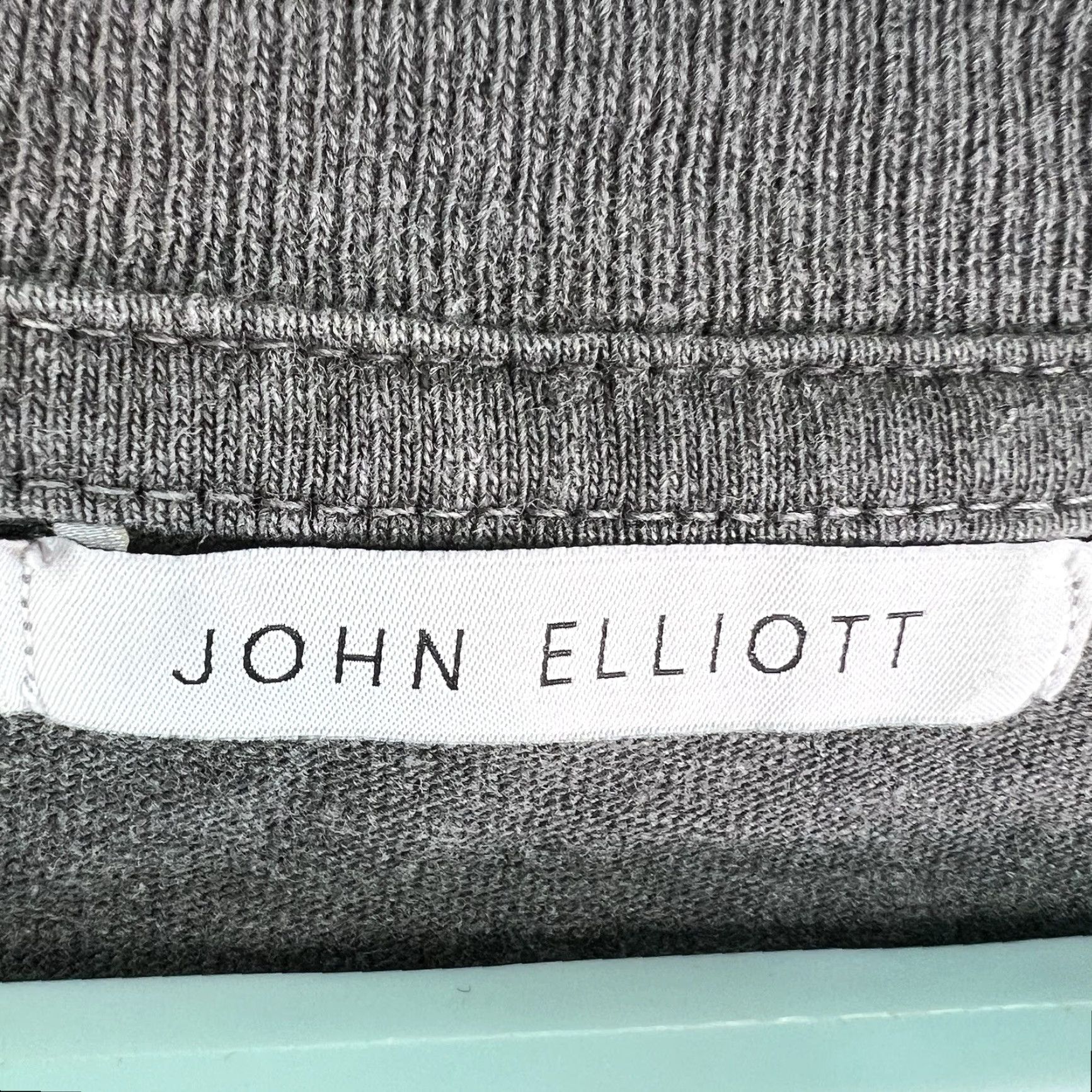 John Elliott John Elliott Long Sleeve Cotton T-Shirt Mens 3XL Gray Crew Neck USA Made Size US XXL / EU 58 / 5 - 4 Thumbnail