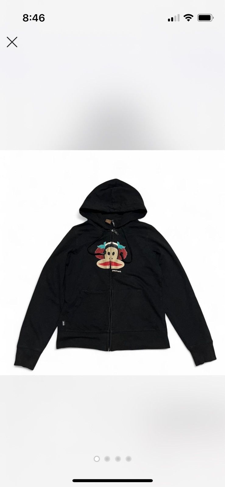 Paul Frank Paul frank zip up hoodie Size S / US 4 / IT 40 - 1 Thumbnail