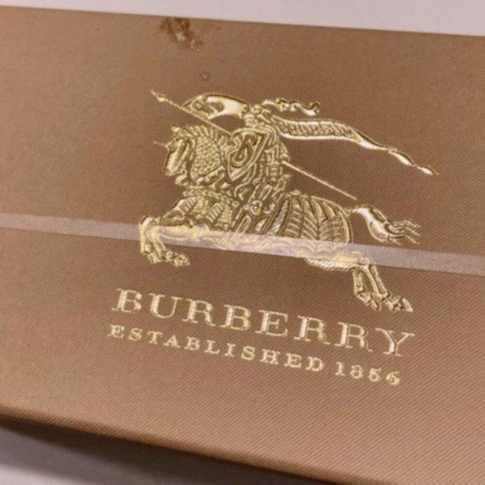 Burberry Burberry 54mm Square Sunglasses Frame Green Lens Violet Size ONE SIZE - 6 Thumbnail