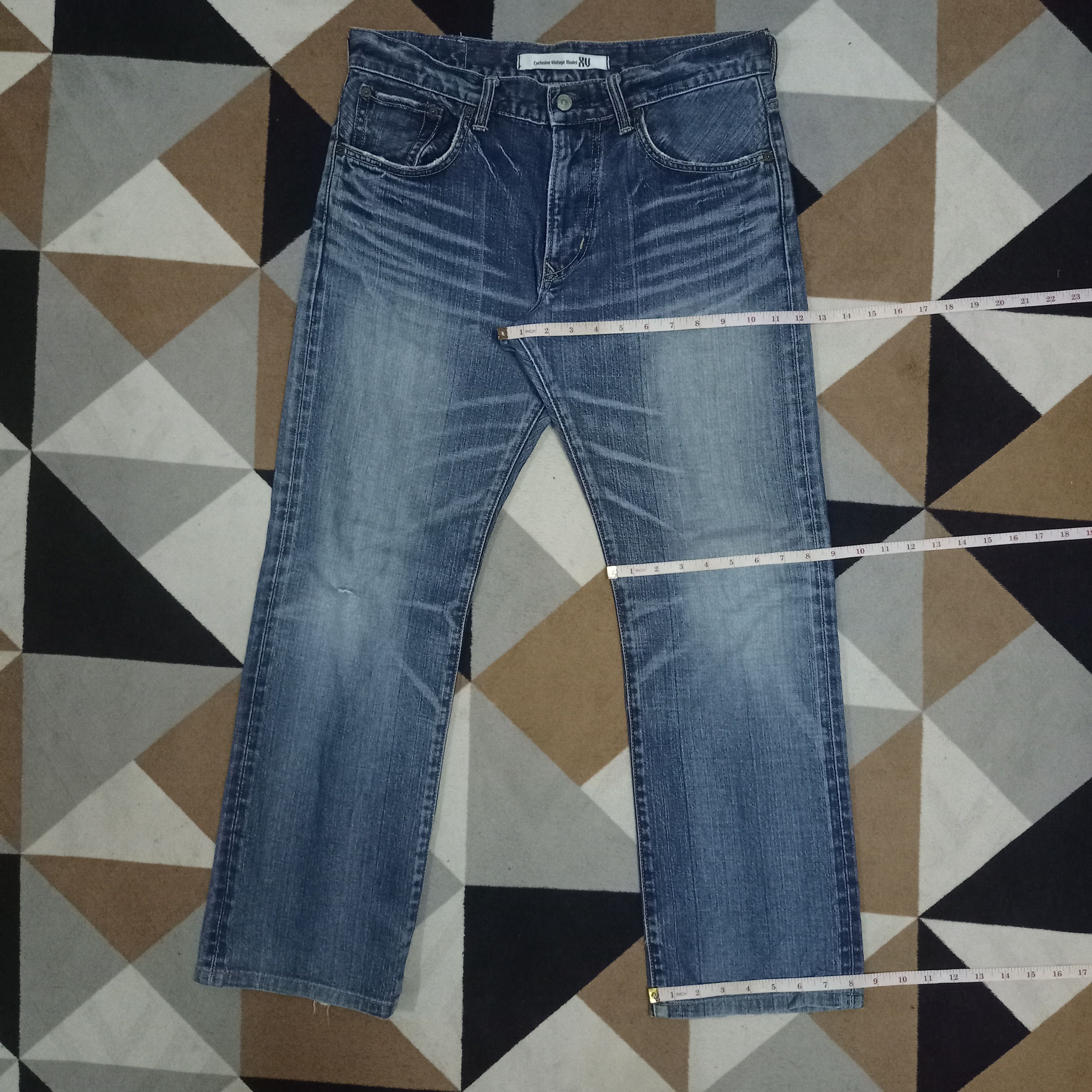 Edwin Exclusive Vintage Edwin XV Blue Wash Baggy Jeans 33x29 Size US 33 - 12 Thumbnail