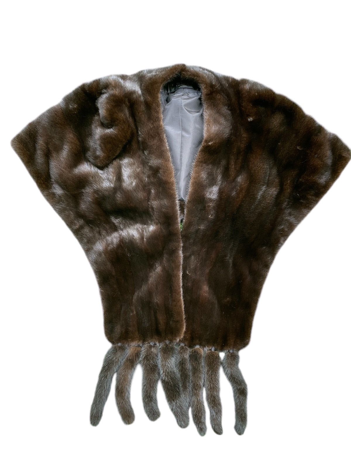 Japanese Brand × Sagafurs 💥best offer💥CRESCE EXCELLENT MOONRAI FUR V VEST NICE DESIGN Size ONE SIZE - 10 Thumbnail