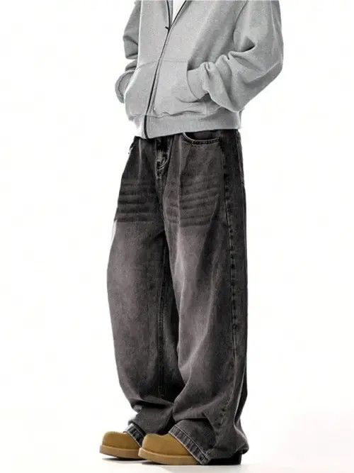 Other Washed 90s Retro Jeans Denim Size US 32 / EU 48 - 2 Thumbnail