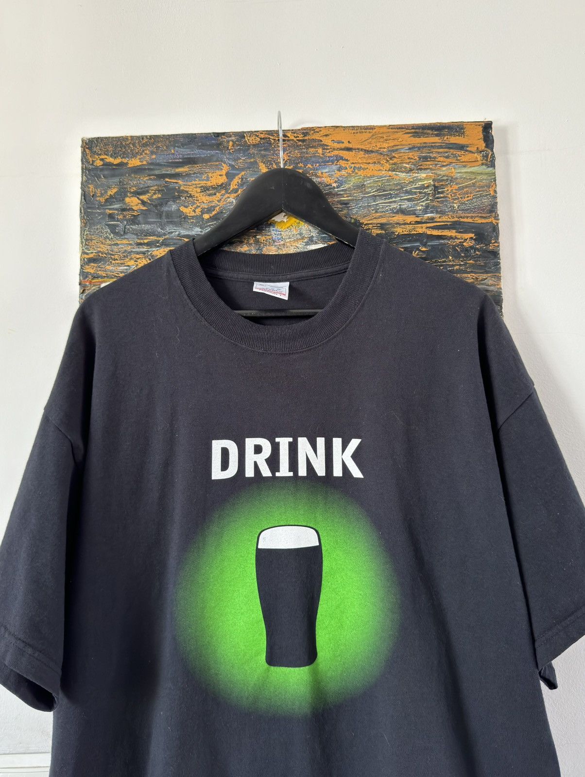 Band Tees × Vintage Vintage 90s Guiness Saint Patrick Day Tee Drink Beer Size US XL / EU 56 / 4 - 2 Thumbnail