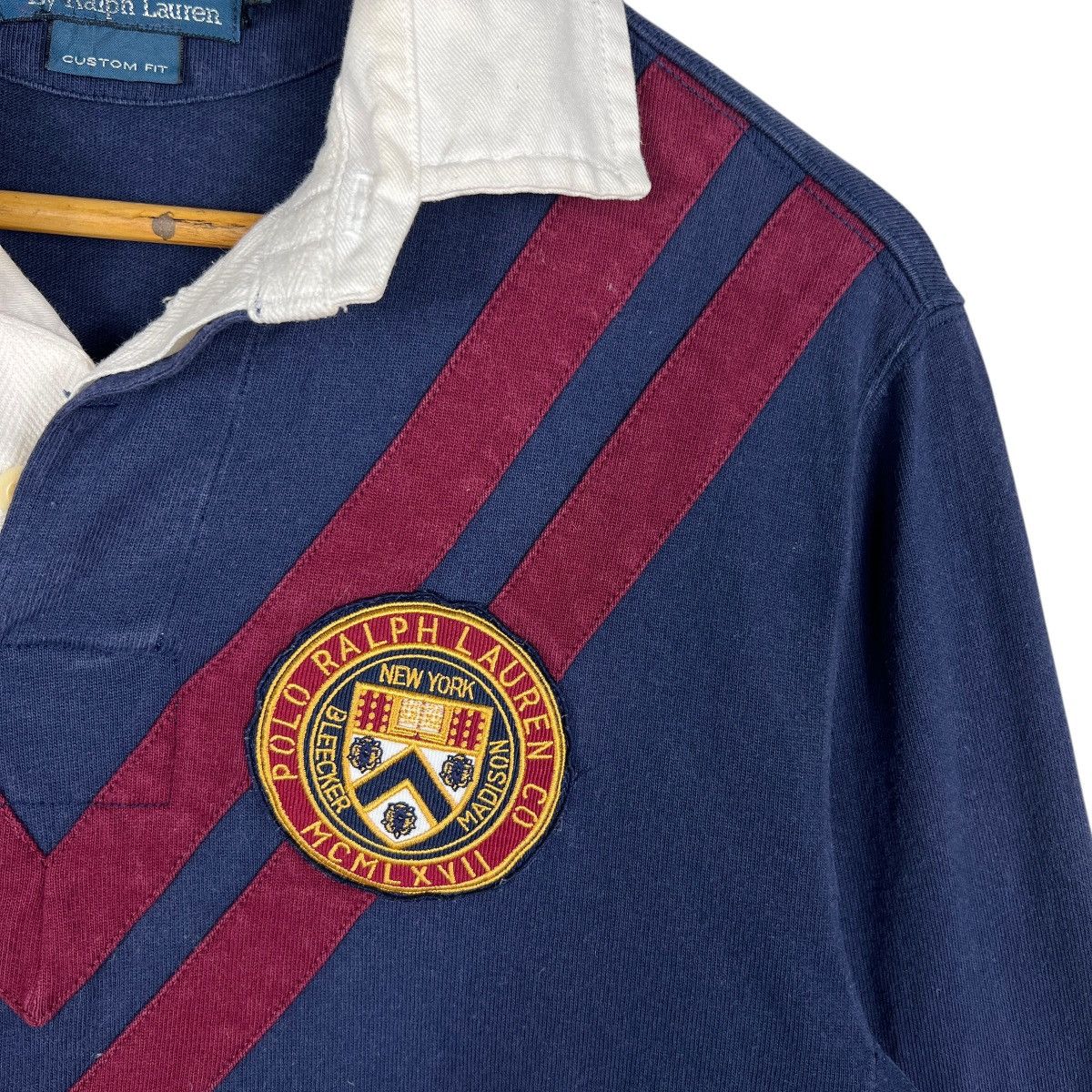 Polo Ralph Lauren Vintage Polo Rugby Long Sleeve Polo Size US S / EU 44-46 / 1 - 3 Thumbnail