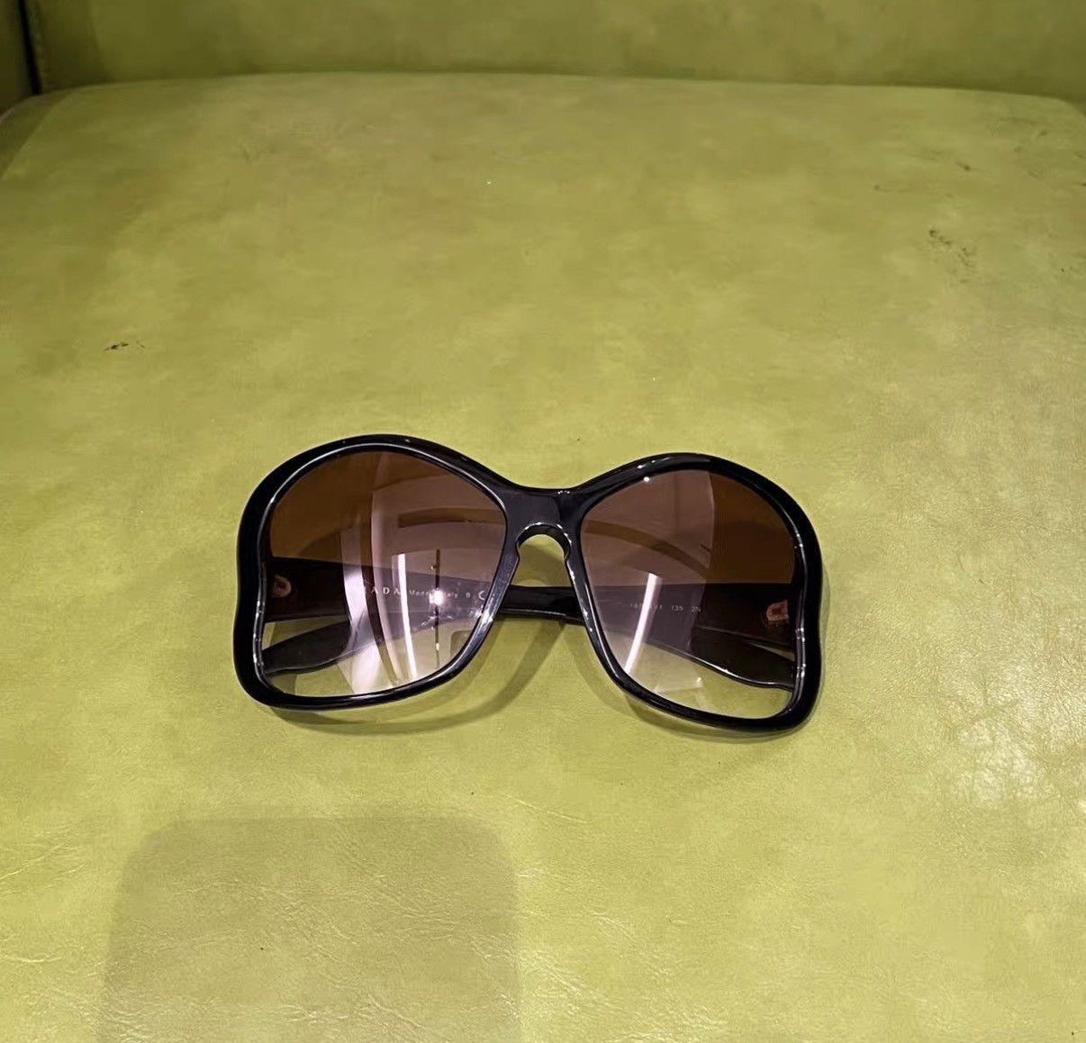 Prada Prada Irregular Sunglasses J42 Size ONE SIZE - 2 Thumbnail