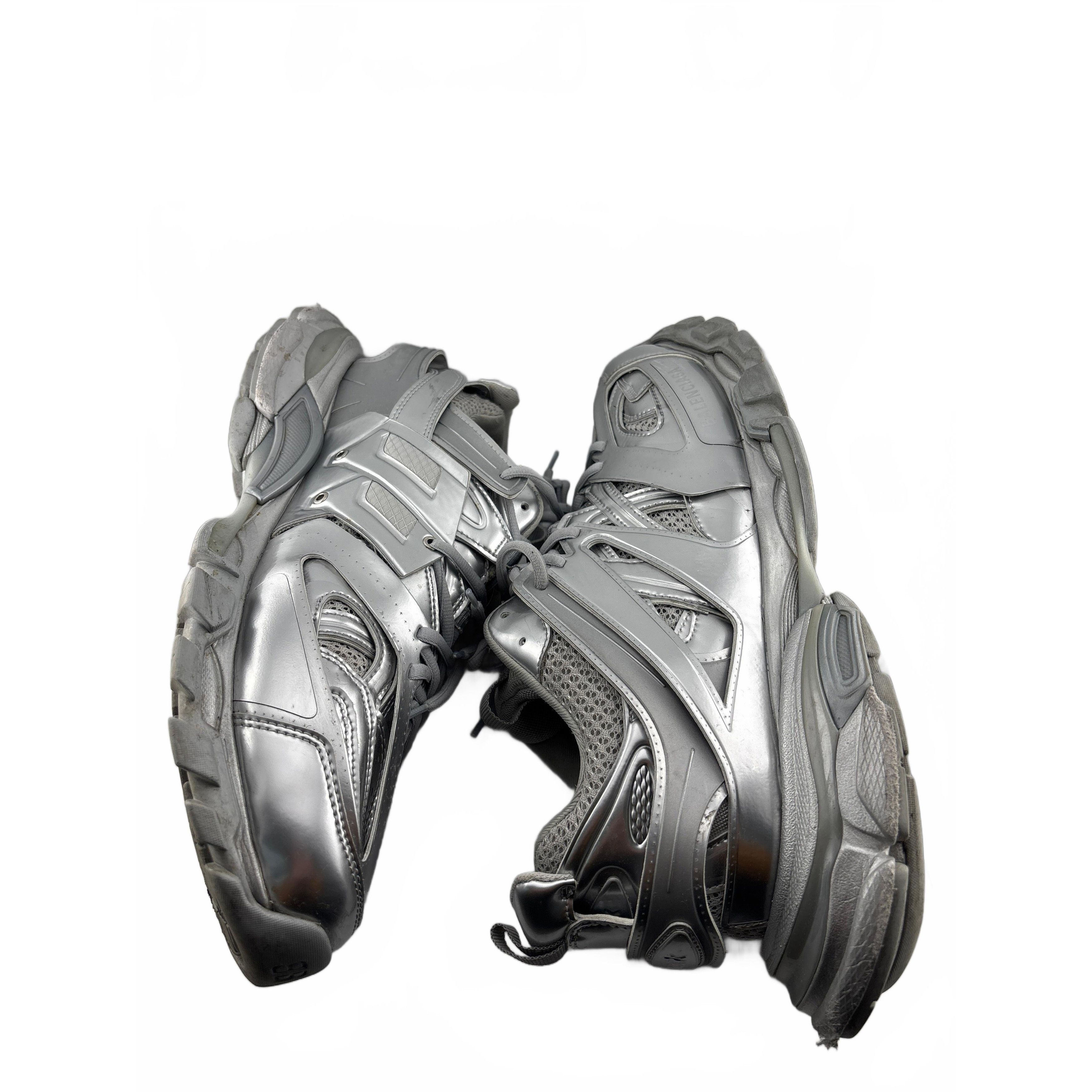 Balenciaga Balenciaga Track Triple Silver Size US 12 / EU 45 - 6 Thumbnail