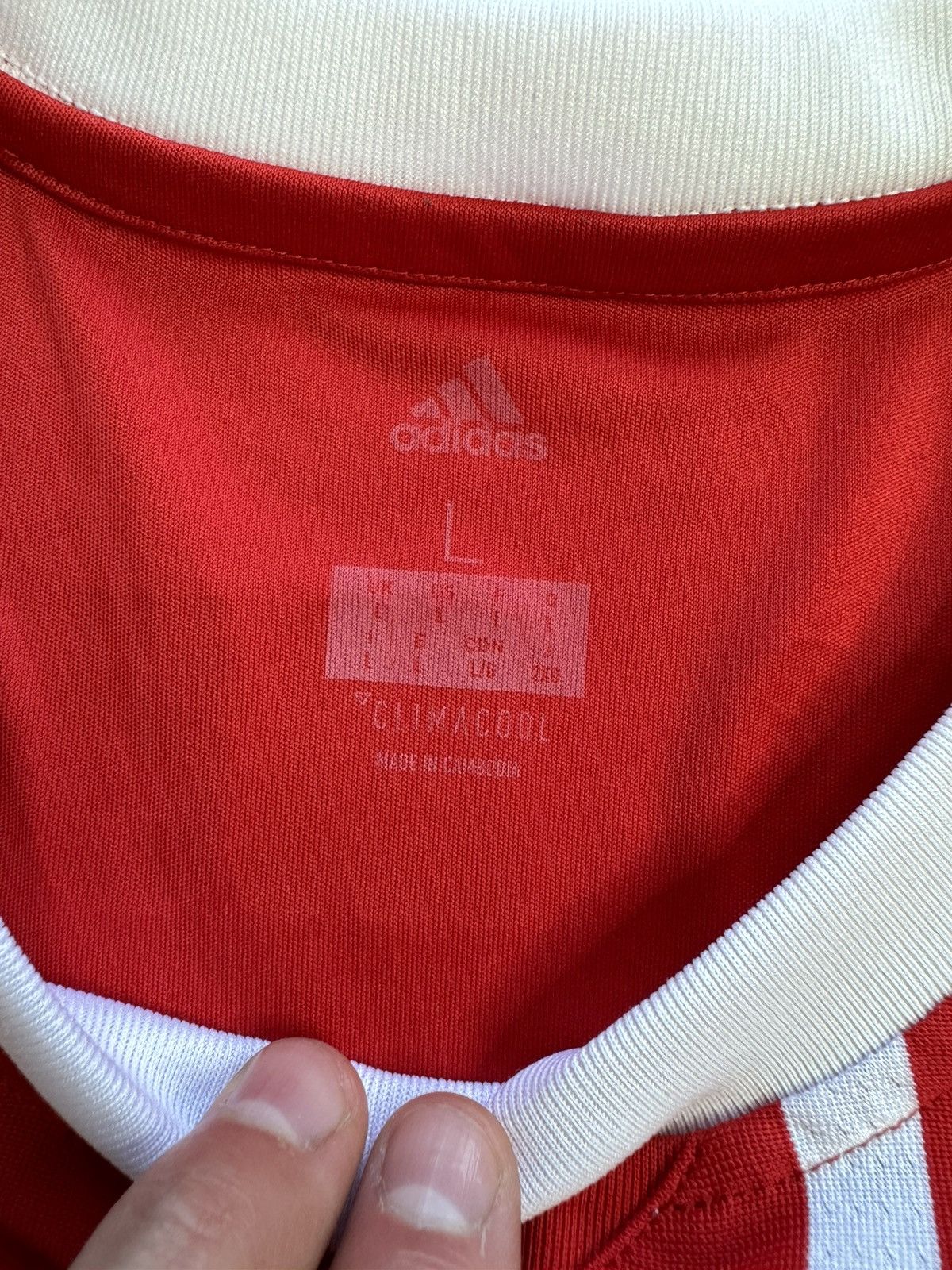 Adidas Adidas Bayern Munchen 2017 James #11 Soccer Jersey Size US L / EU 52-54 / 3 - 5 Thumbnail