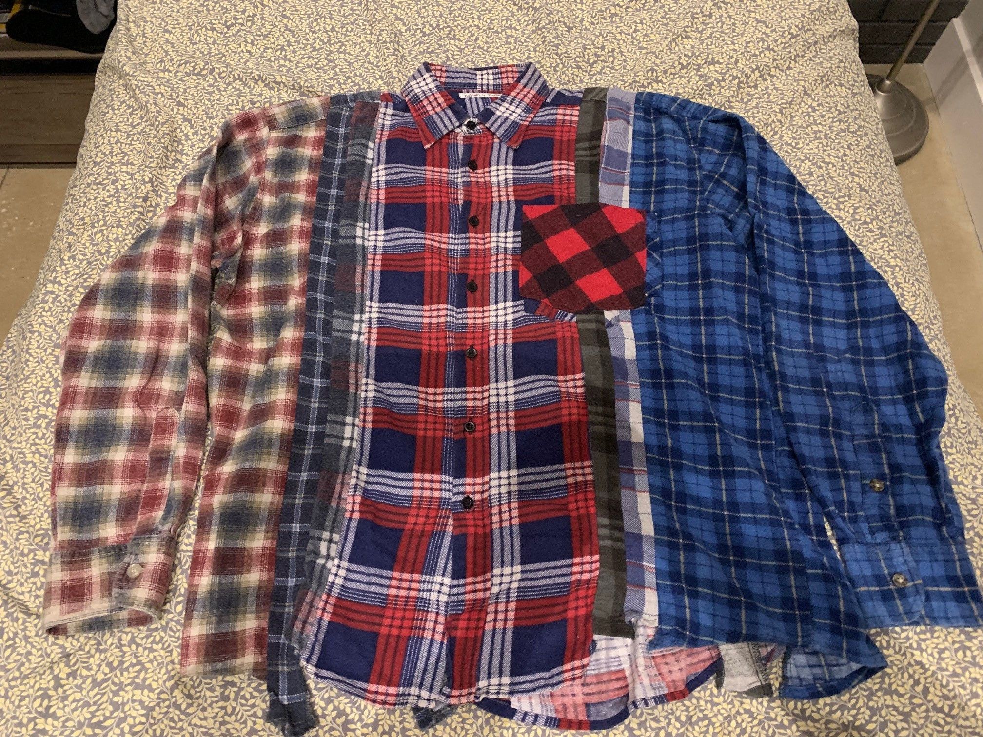Needles Rebuild by Needles Flannel Shirt - Medium Size US M / EU 48-50 / 2 - 1 Thumbnail