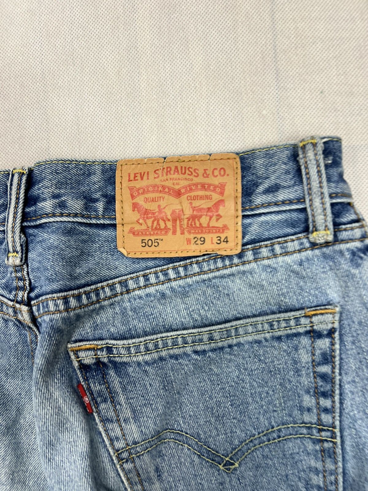 Levi's Pants Levi’s 505 blue Size US 31 - 4 Thumbnail