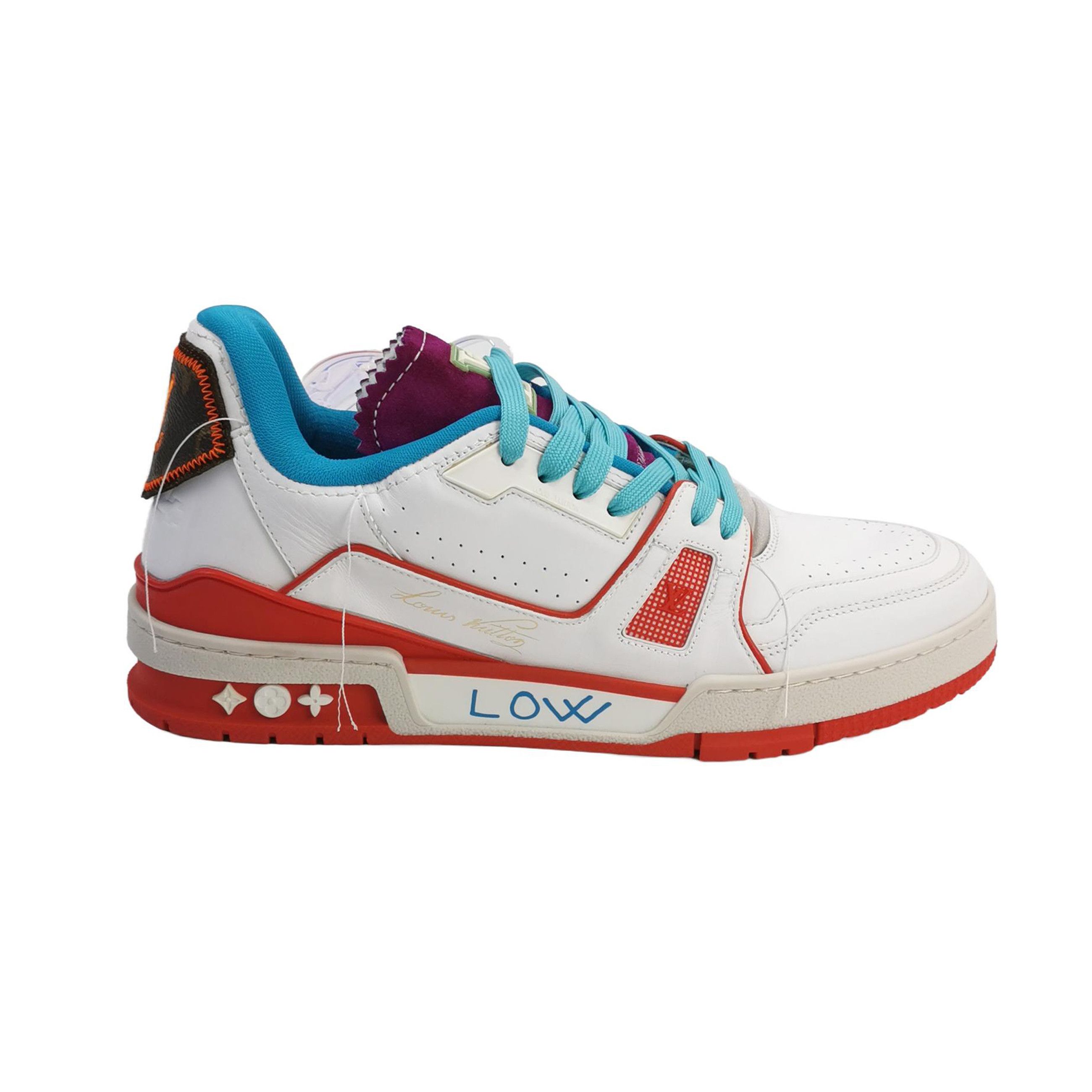 Louis Vuitton Louis Vuitton Multi-Color Trainer Sneakers 41.5 Size US 8 / EU 41 - 1 Thumbnail