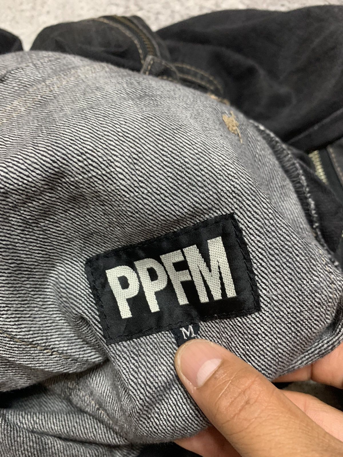 Designer × Japanese Brand × PPFM PPFM MULTI POCKET AND ZIP RARE DESIGN JAPANESE BRAND DENIM Size US 34 / EU 50 - 18 Thumbnail