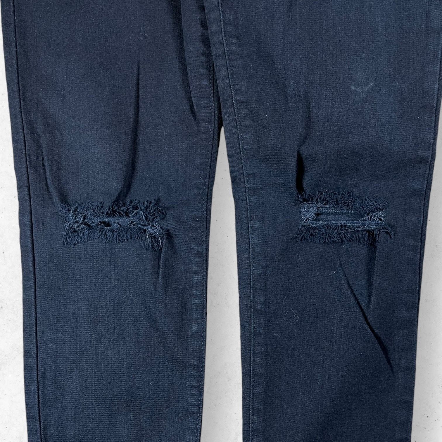 Other Flying Monkey Black Jeans Women's 28" No Tag Distressed Size 28" / US 6 / IT 42 - 6 Thumbnail