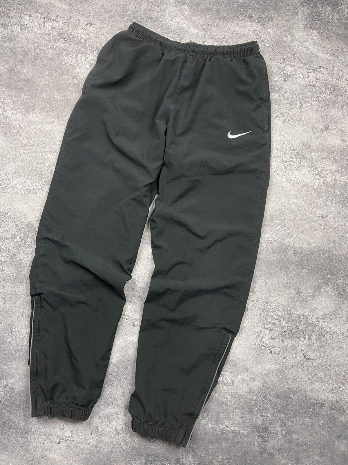 Nike Vintage Y2K Nike Drill Nylon Track Pants Joggers Sweatpants Size US 32 / EU 48 - 4 Thumbnail