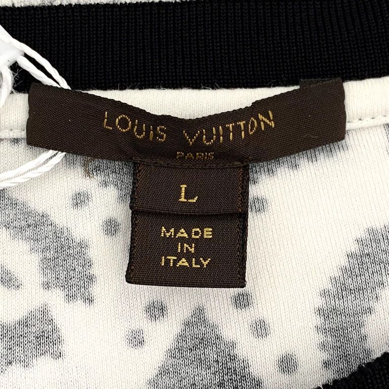 Louis Vuitton Louis Vuitton Color-block beaded cotton crew neck short-sl Size L / US 10 / IT 46 - 5 Thumbnail