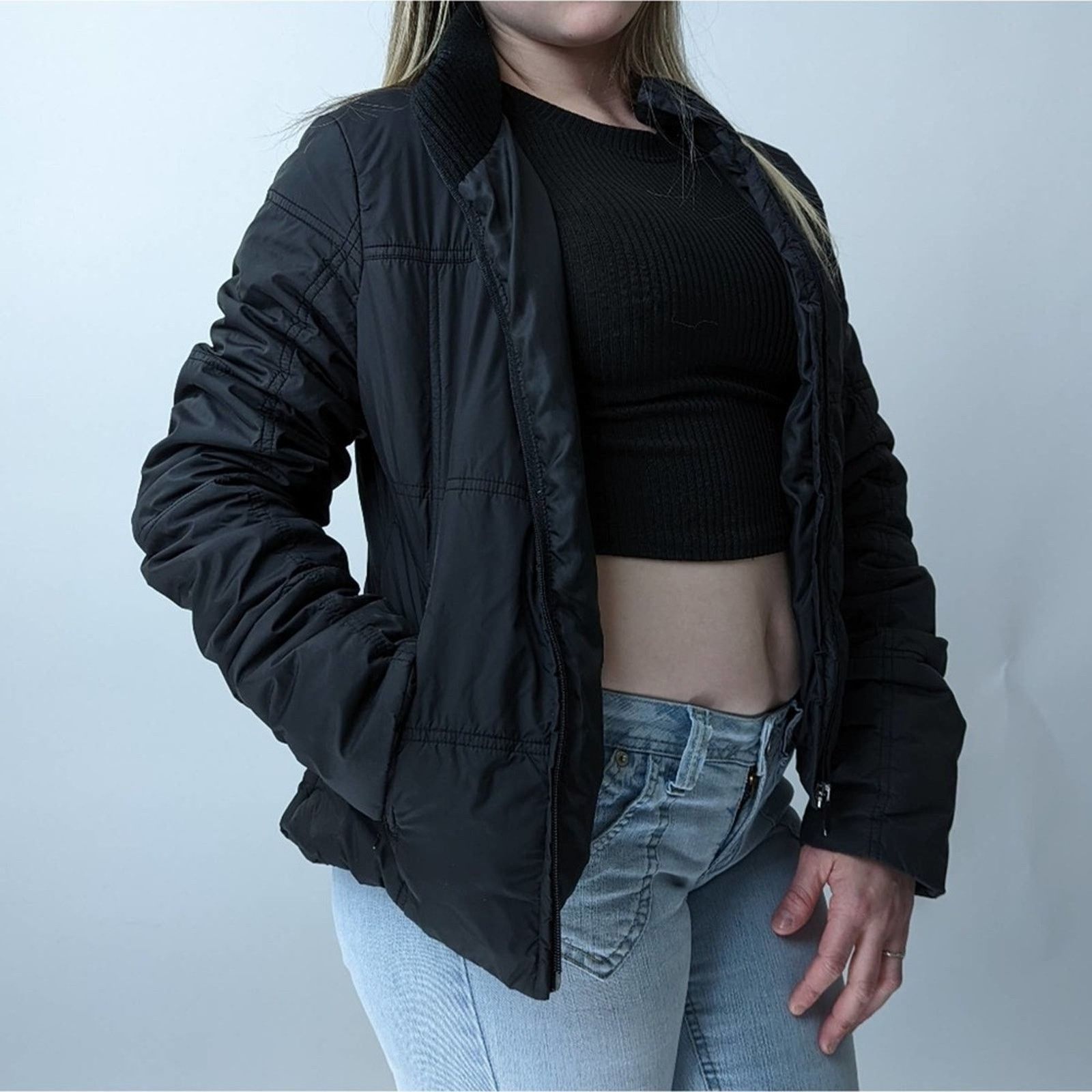 Guess Vintage Y2K Guess Jeans Nylon Puffer Jacket - L Size L / US 10 / IT 46 - 10 Thumbnail