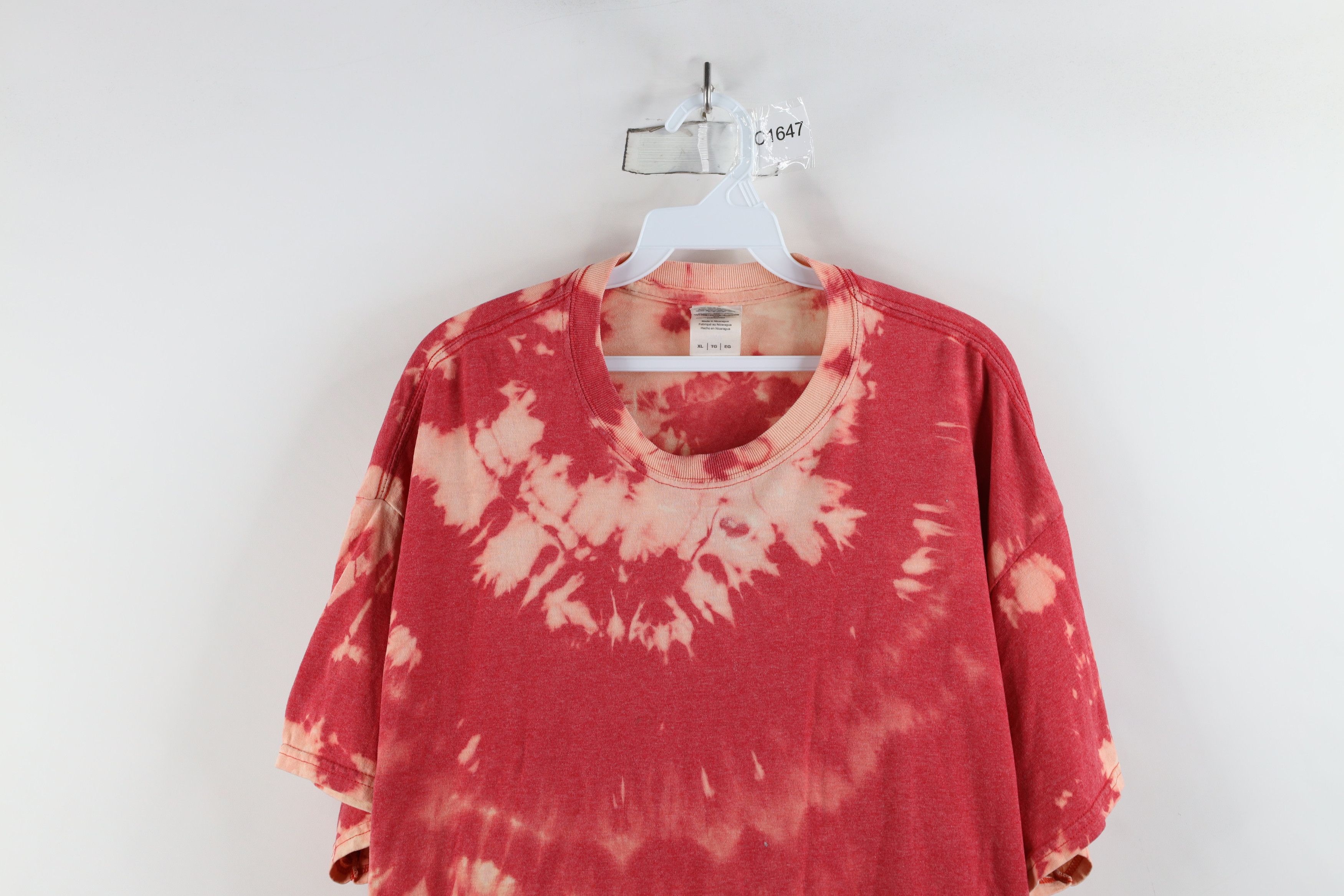Vintage Vintage Y2K Streetwear Blank Acid Wash Short Sleeve T-Shirt Size US XL / EU 56 / 4 - 2 Thumbnail