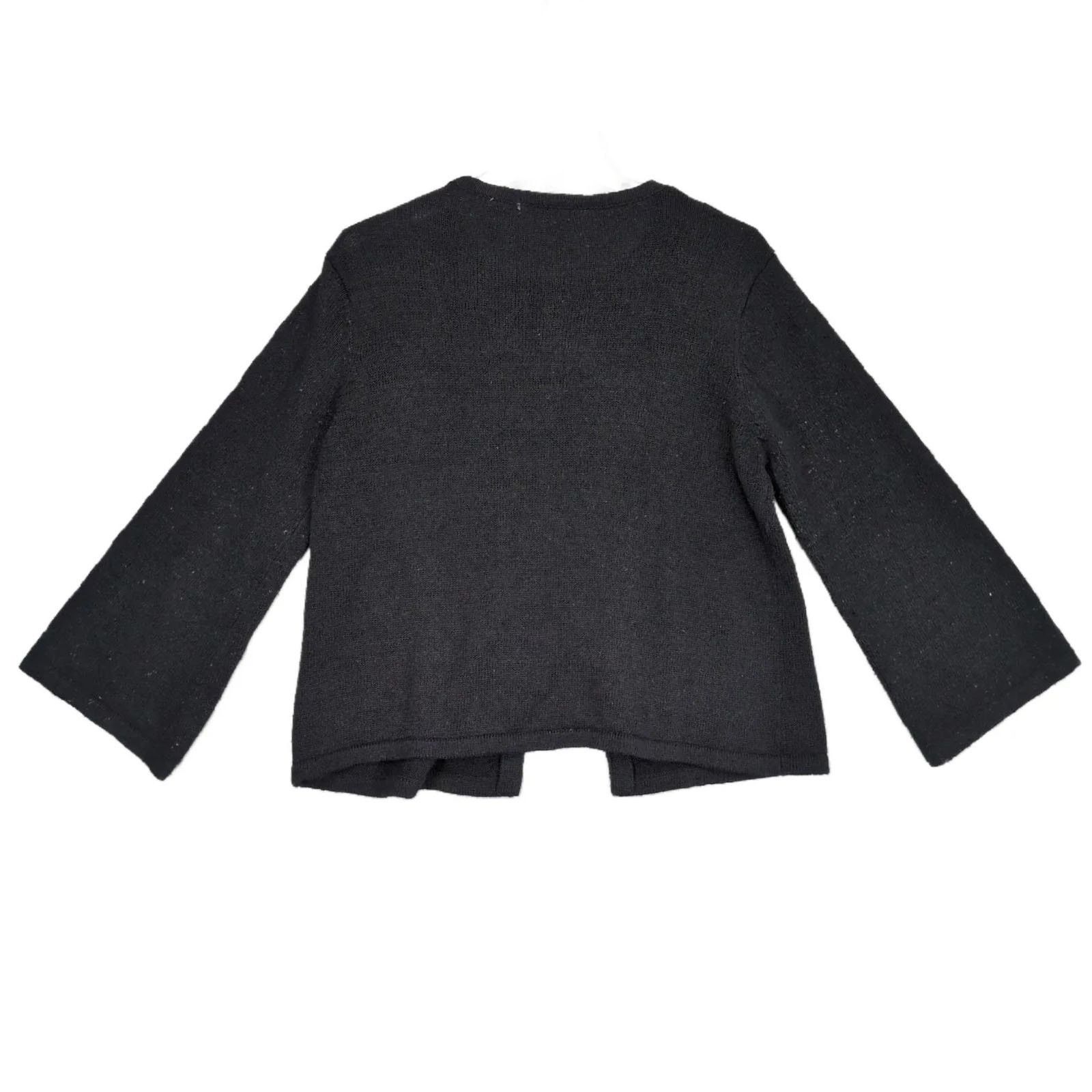 Other Kim Rogers Women's S Poinsettia Holiday Cardigan Sweater Size S / US 4 / IT 40 - 5 Thumbnail