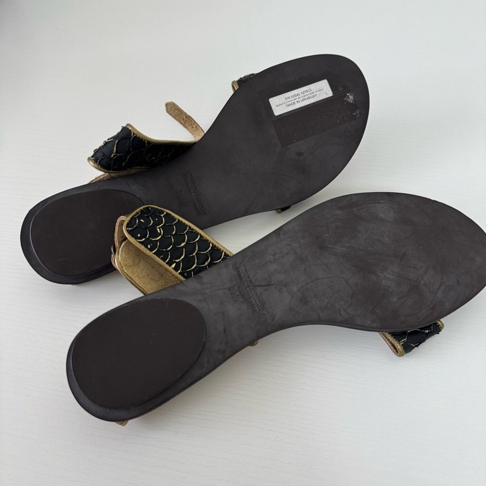 NBDN Nobrandedon New! Zingara Stylish Black and Tan Sandals, Size 8 Size US 8 / IT 38 - 6 Thumbnail