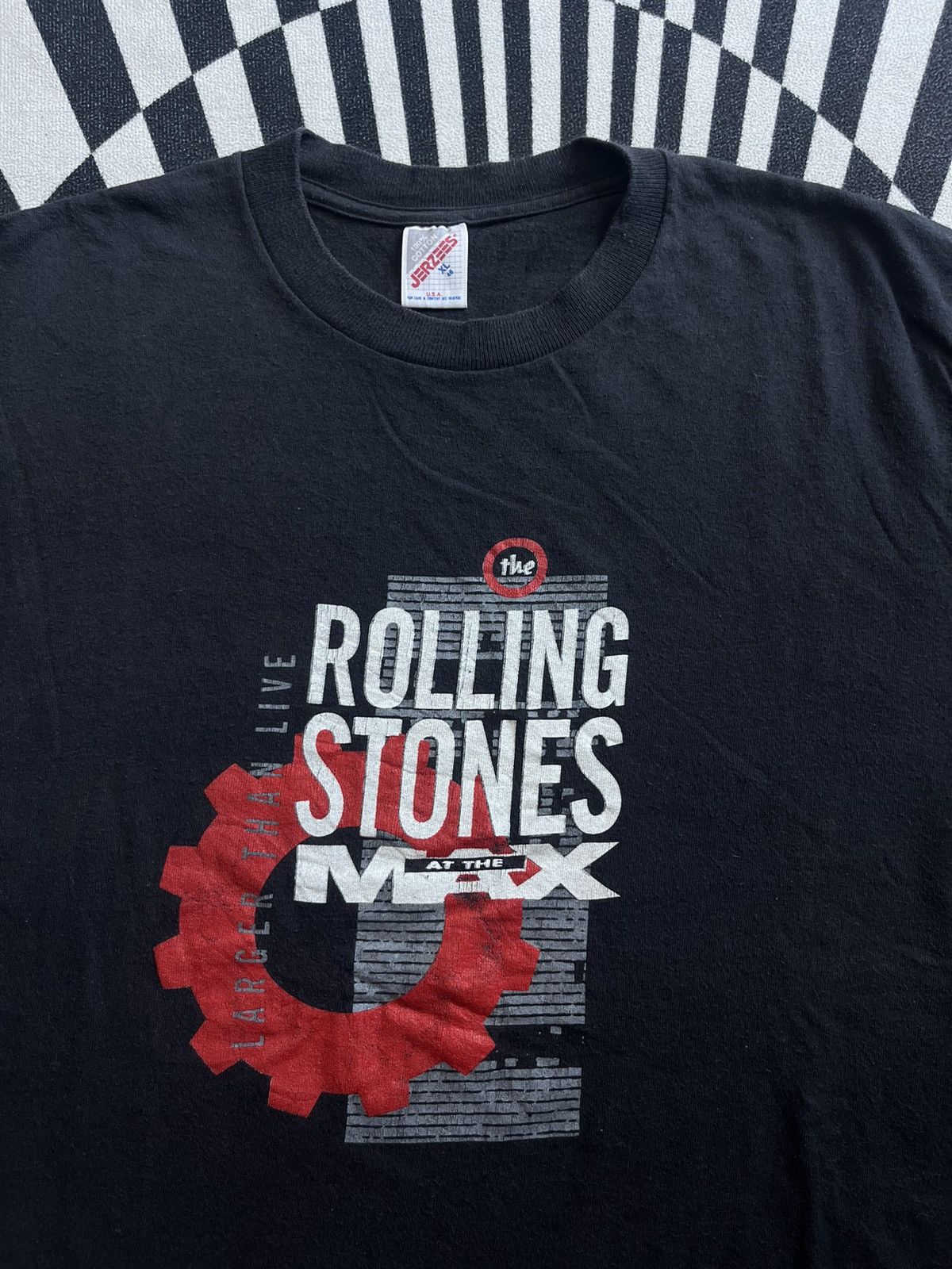 The Rolling Stones Vintage The ROLLING STONES At The MAX Larger Than Live 90’s Size US XL / EU 56 / 4 - 5 Thumbnail