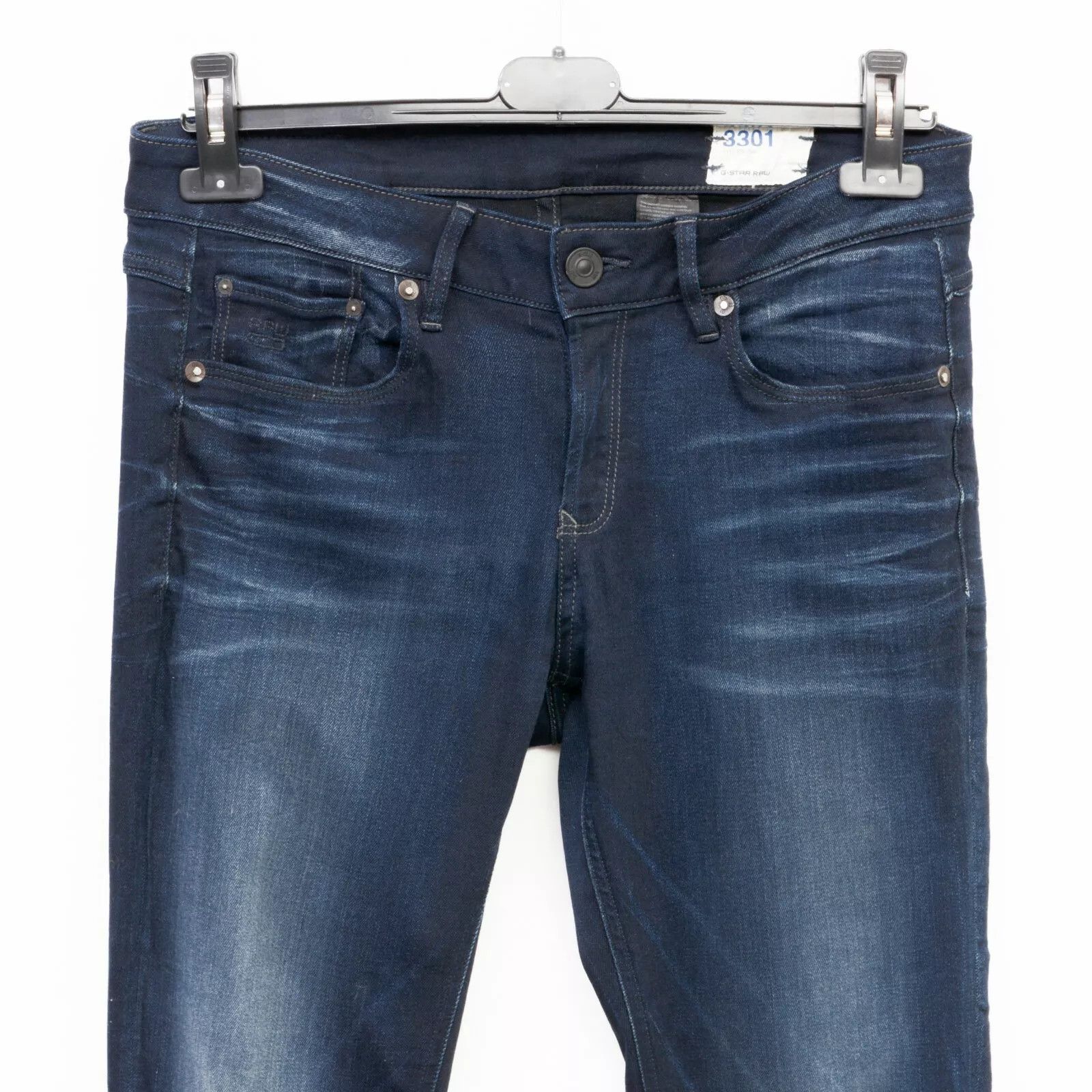G-Star Raw 3301 Contour Skinny Women W29 L32 Jeans Trousers Stretch Size 29" - 7 Thumbnail
