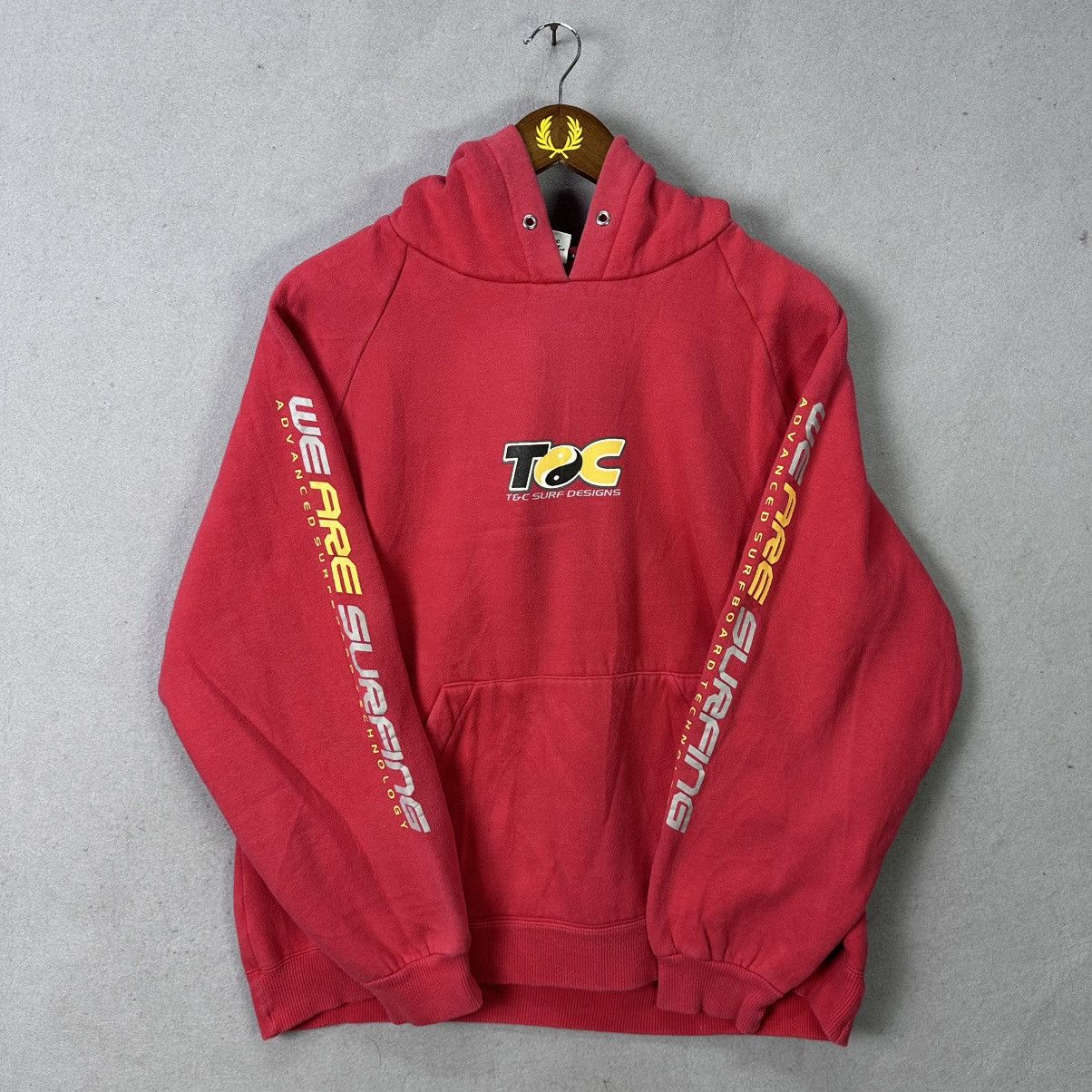 Vintage Vintage T&C Surf Designs Hoodie Large Hawaii Surfwear Size US L / EU 52-54 / 3 - 1 Thumbnail