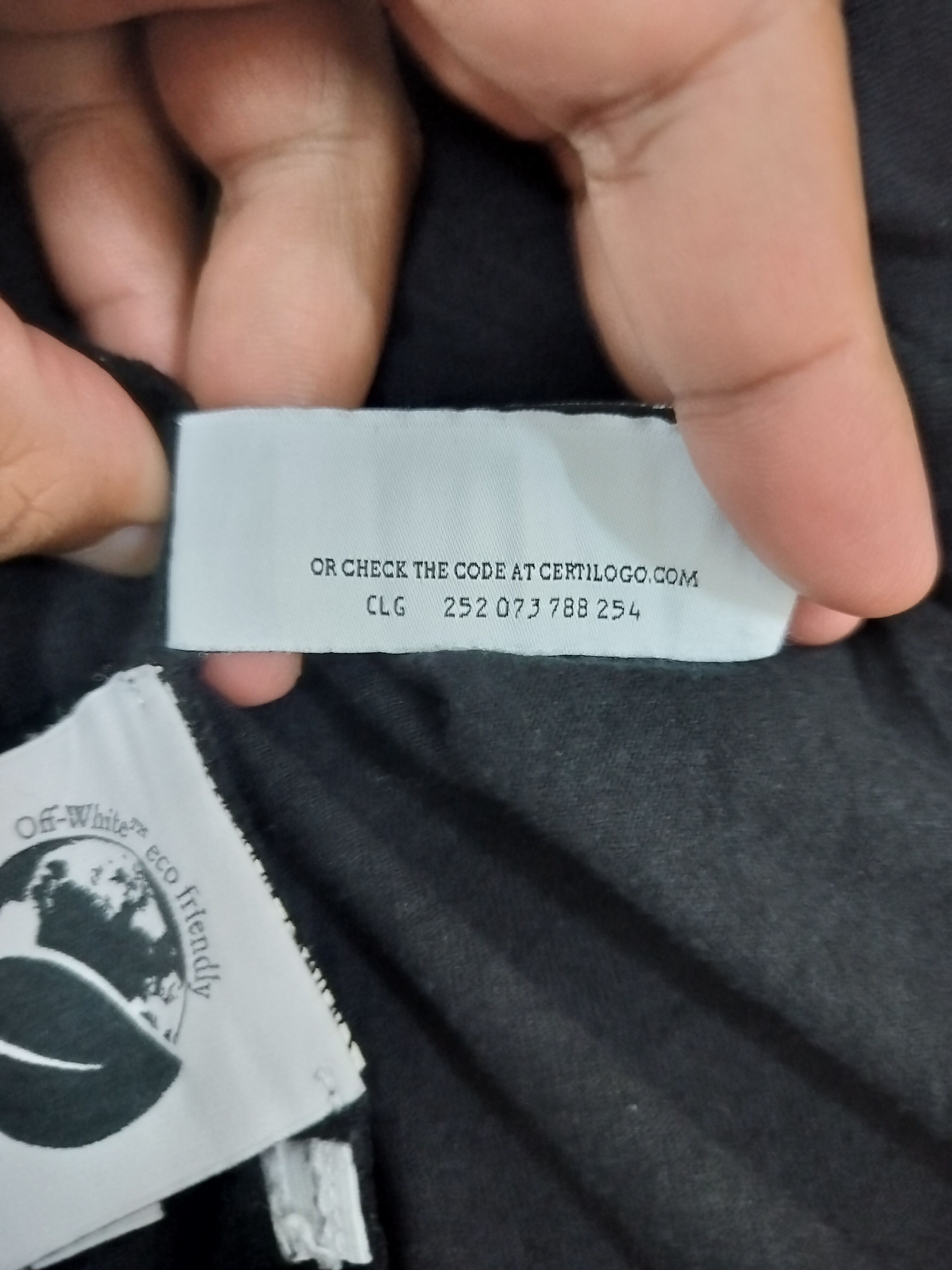 Off-White Off White Eco Friendly Spring Summer 21 Adam is Eve Size US L / EU 52-54 / 3 - 9 Thumbnail
