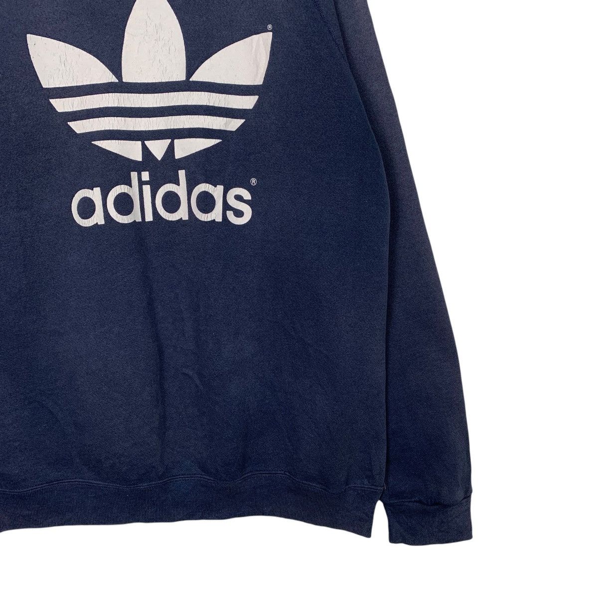 Adidas Vintage Adidas Big Logo Sweatshirt Size US M / EU 48-50 / 2 - 4 Thumbnail