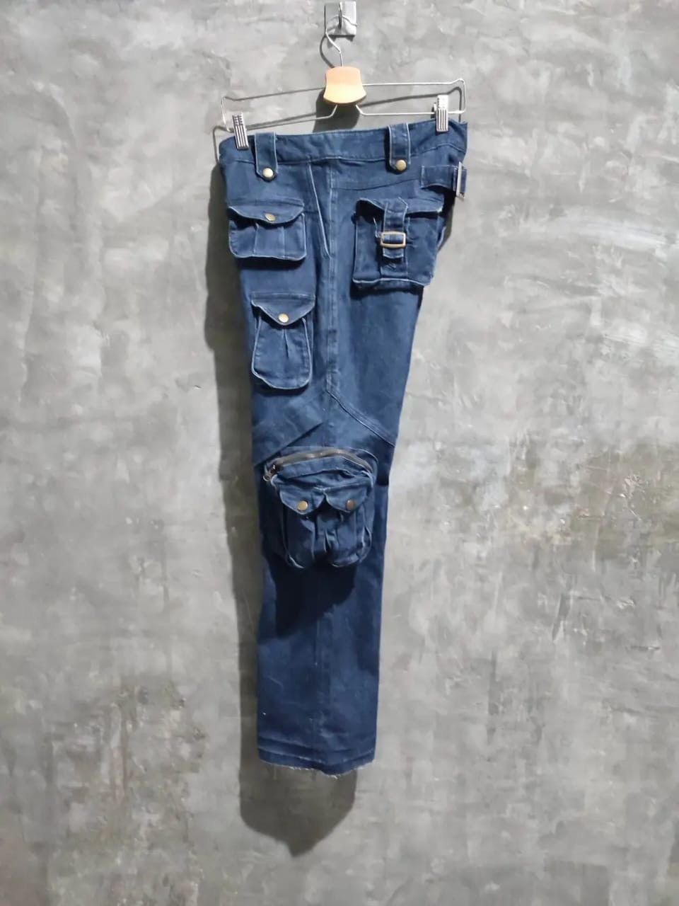 Japanese Brand Dalin Multipocket 3D Pocket Cargo Pants release hem Size 30" / US 8 / IT 44 - 8 Thumbnail