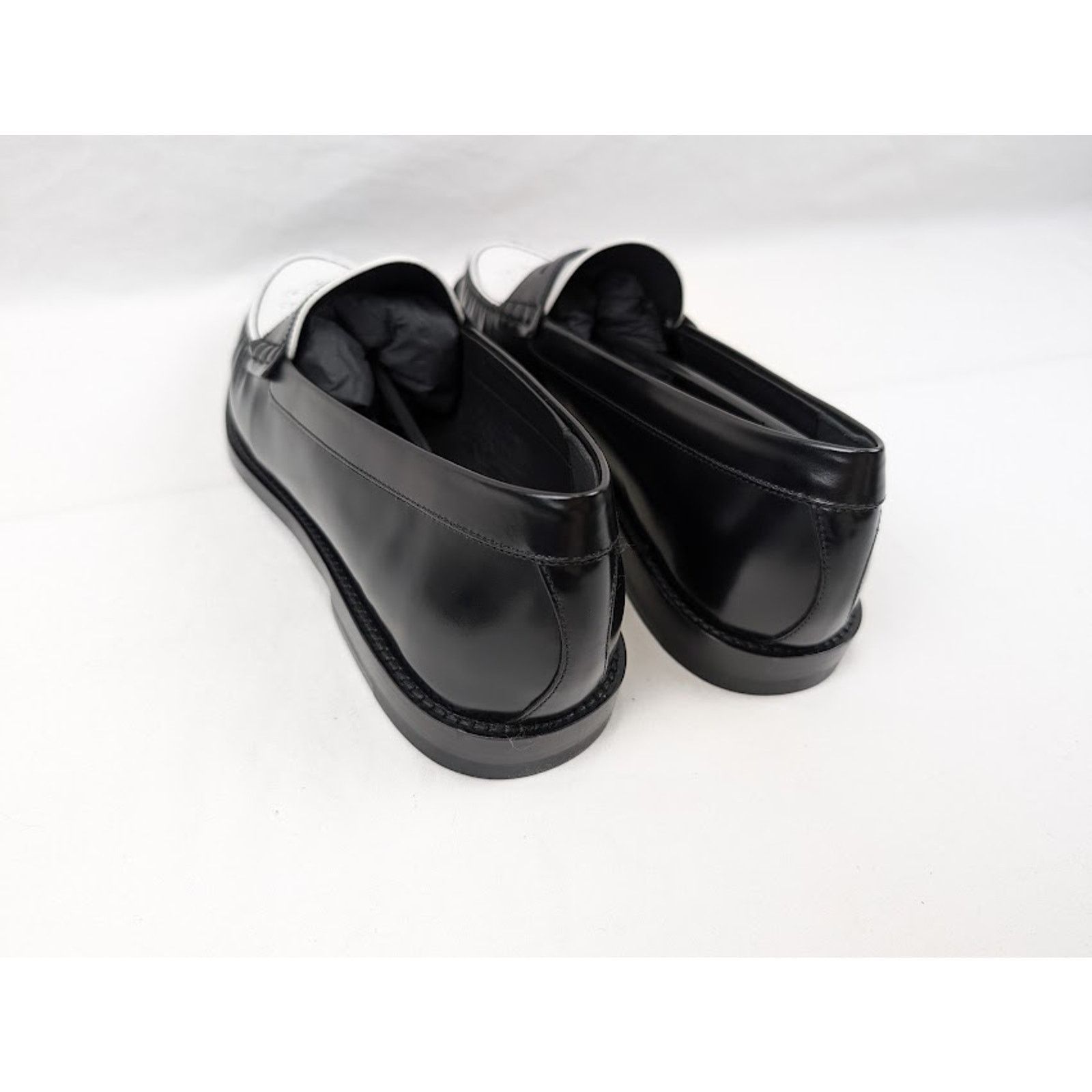 Celine o1rshd1 Loafers 15 in Black/Optic White Size US 11 / EU 44 - 19 Thumbnail