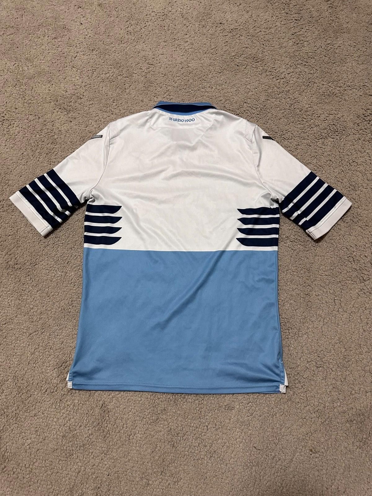 Macron Lazio Macron 2018 2019 HOME Soccer Jersey Football Shirt Size US M / EU 48-50 / 2 - 6 Thumbnail