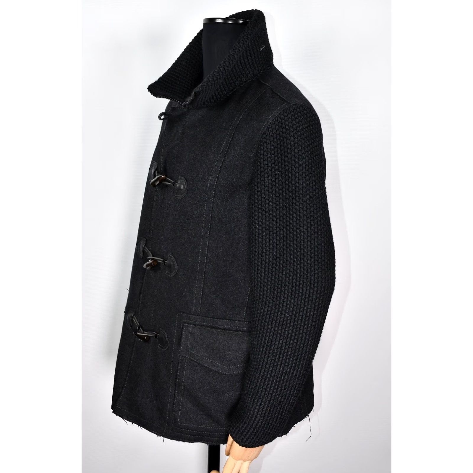 Pal Zileri Pal Zileri Lab Wool Jacket 52 Men Black Zip Casual Vintage No Size US L / EU 52-54 / 3 - 6 Thumbnail