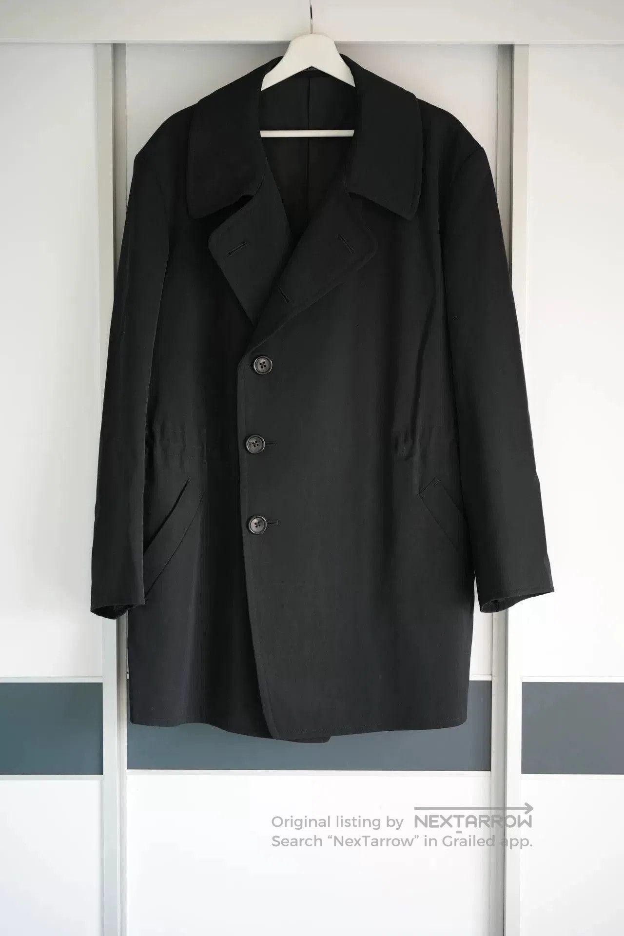Yohji Yamamoto Yohji Yamamoto Black Wool Jacket. Size US M / EU 48-50 / 2 - 1 Thumbnail