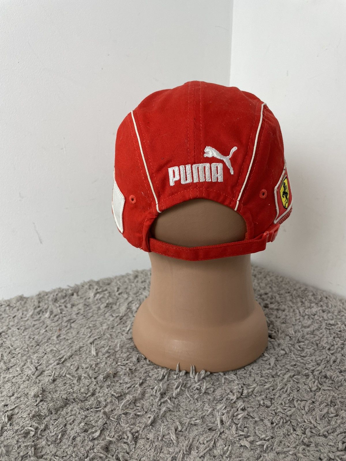 Ferrari × Puma Puma Ferrari Racing Cap hats Y2K VTG Style Size ONE SIZE - 4 Thumbnail