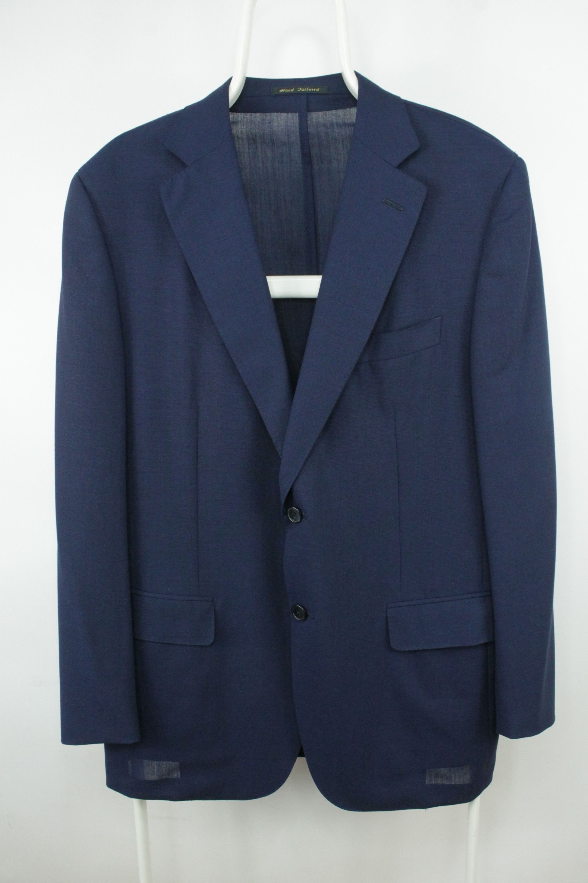 Ravazzolo Ravazzolo Hand Tailored Loro Piana Zelander Blazer Jacket Size US L / EU 52-54 / 3 - 1 Thumbnail