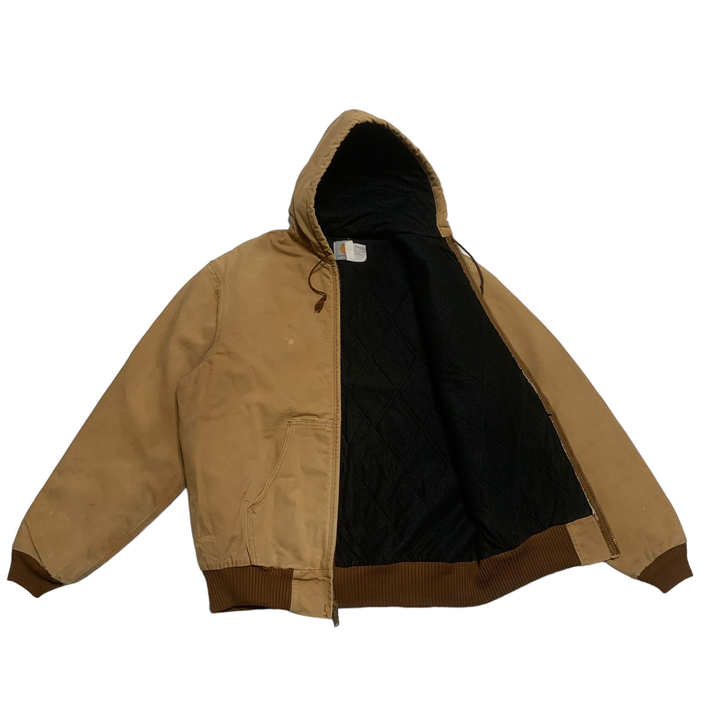 Carhartt Vintage Carhatt Hooded Worker Jacket Size US L / EU 52-54 / 3 - 5 Thumbnail