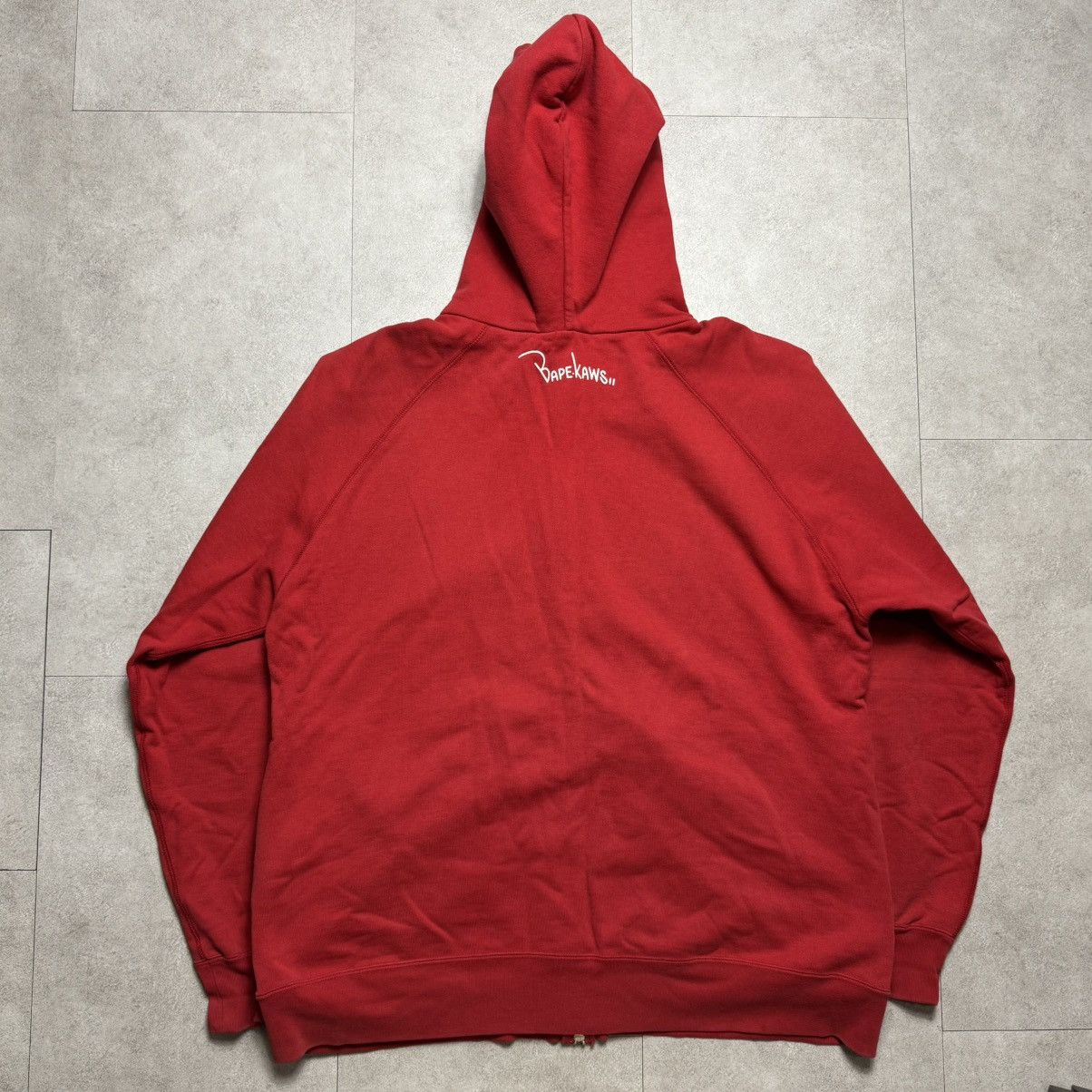 Bape × Kaws Bape Kaws Octopus Shark Zip Hoodie Size US XL / EU 56 / 4 - 2 Thumbnail