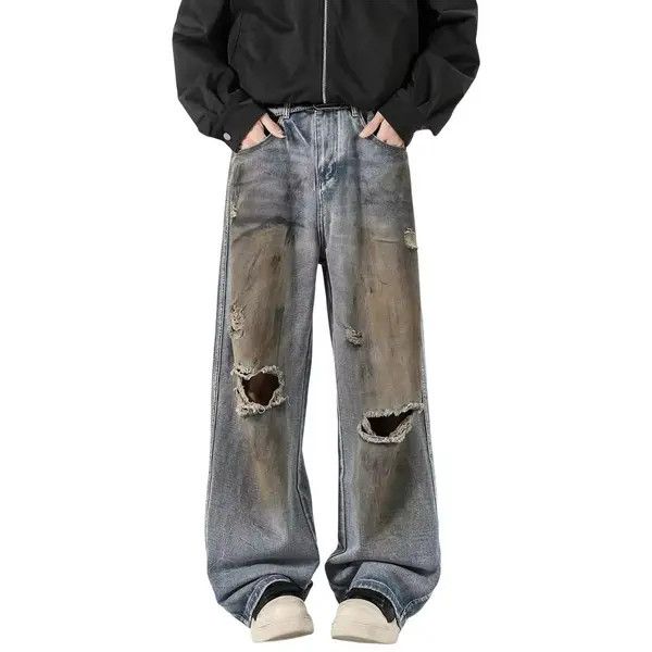 Designer Makihara x Fuji Distressed Jeans Size US 28 / EU 44 - 2 Thumbnail