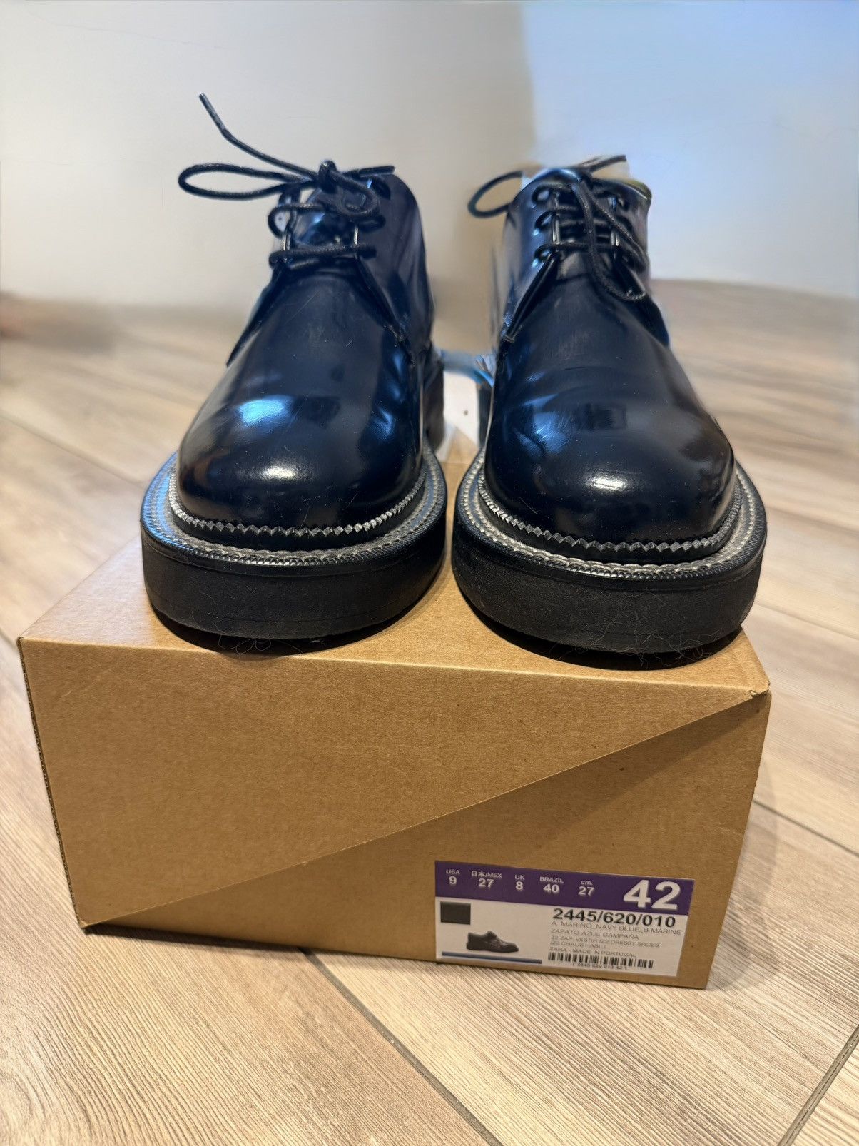 Zara Zara Leather Shoes Size US 9 / EU 42 - 4 Thumbnail