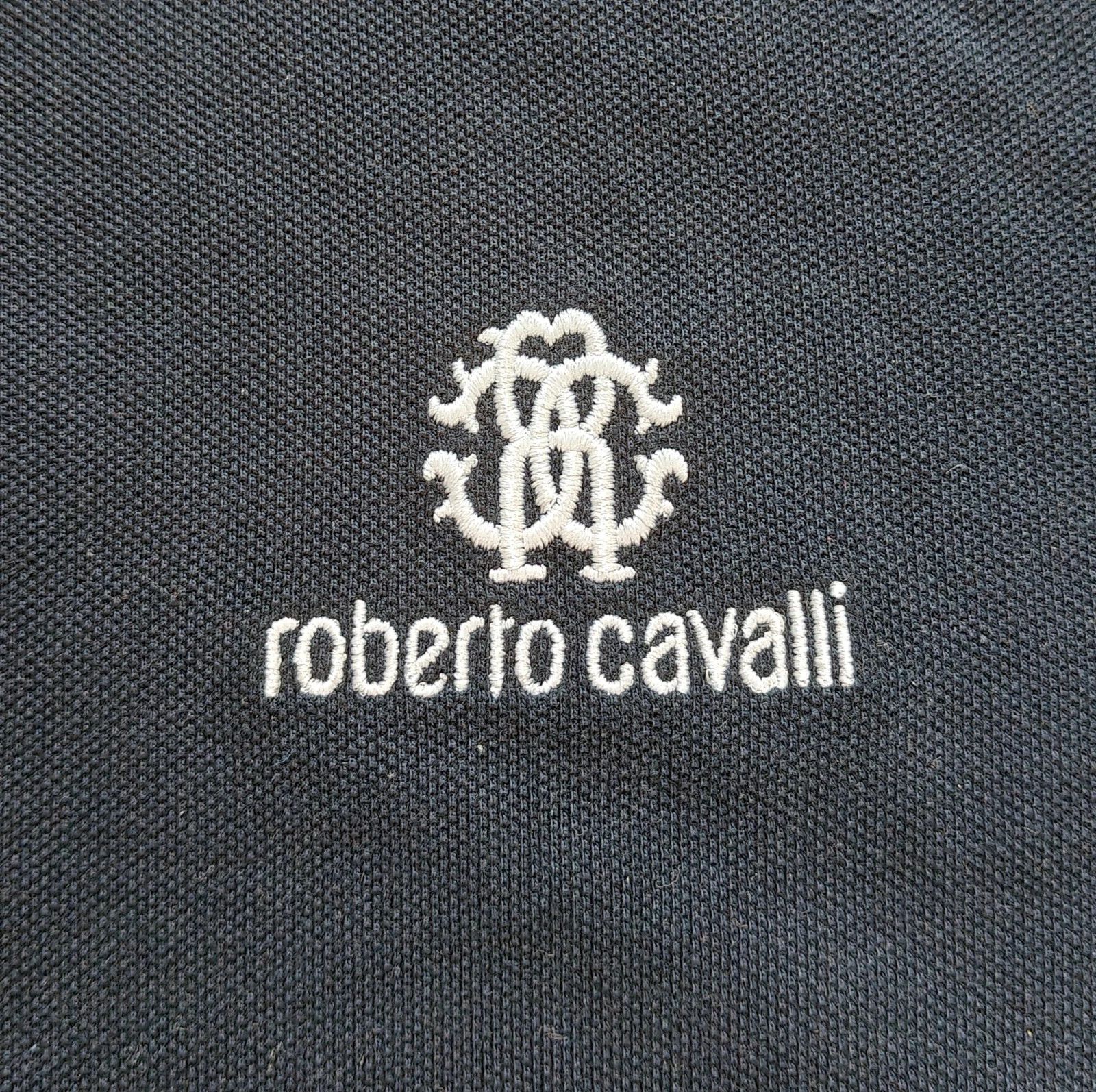Roberto Cavalli Robert Cavalli RC Monogram-Embroidered Polo Shirt T / 6012 Size US M / EU 48-50 / 2 - 3 Thumbnail