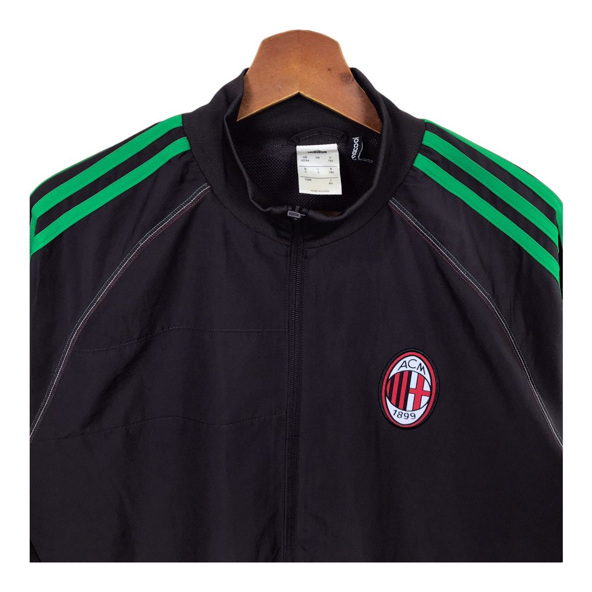 Adidas Vintage Adidas Ac Milan Track Top Jacket Size US L / EU 52-54 / 3 - 2 Thumbnail