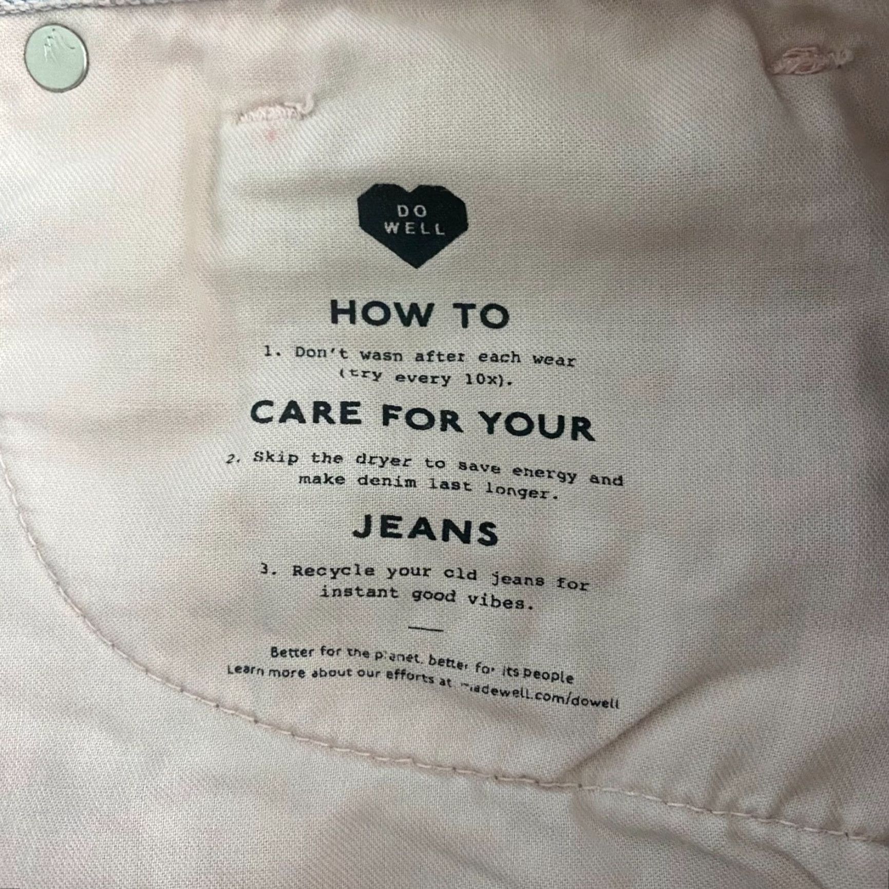 Madewell Madewell Rigid Denim A-Line Mini Skirt Size 31 Pink Raw Hem Overdyed Edition New Size 24" / US 00 / IT 34 - 7 Thumbnail
