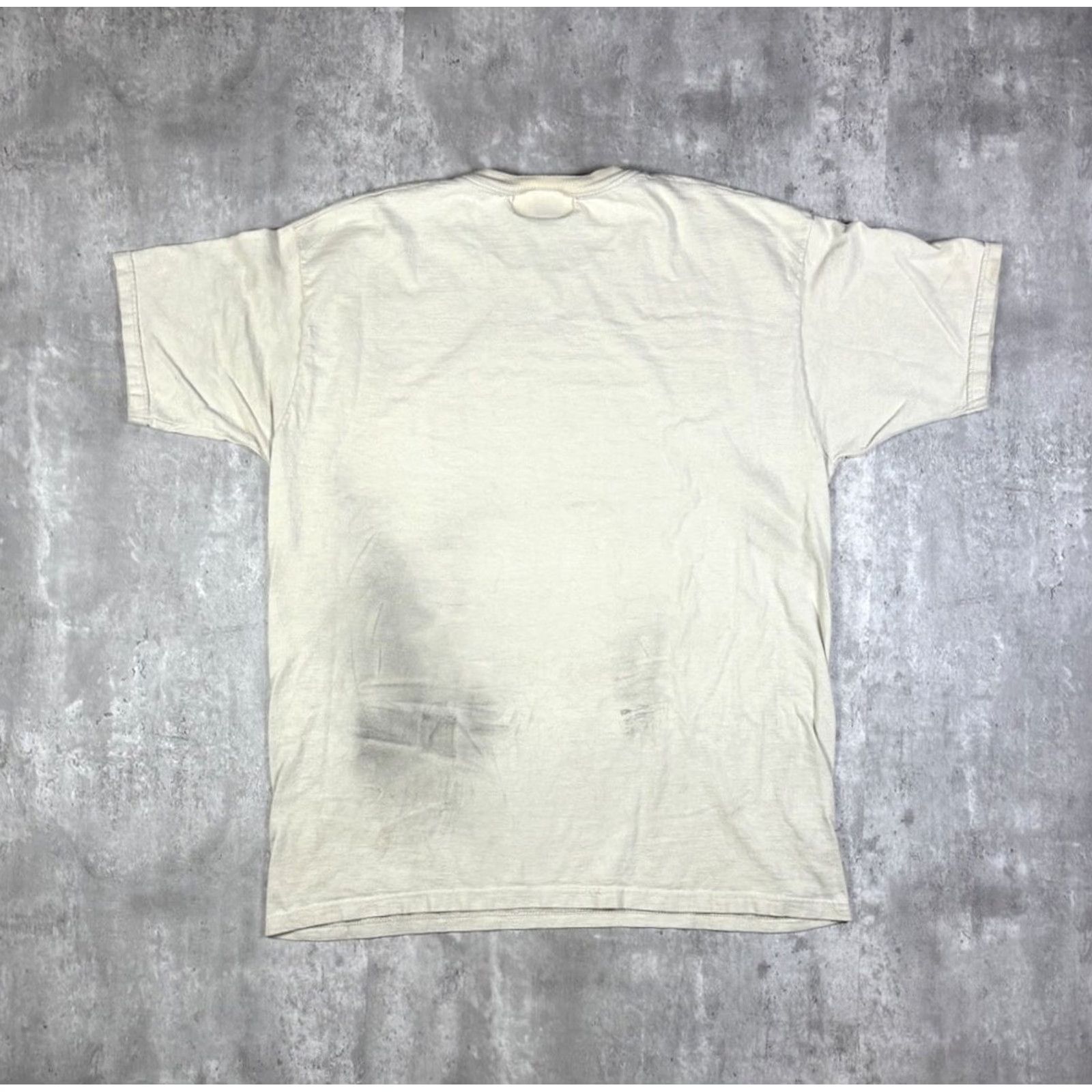 Vintage VINTAGE Bass 2XL T-Shirt Crew Neck Short Sleeve Graphic White 90s Fish Outdoor Mens Size US XXL / EU 58 / 5 - 3 Thumbnail